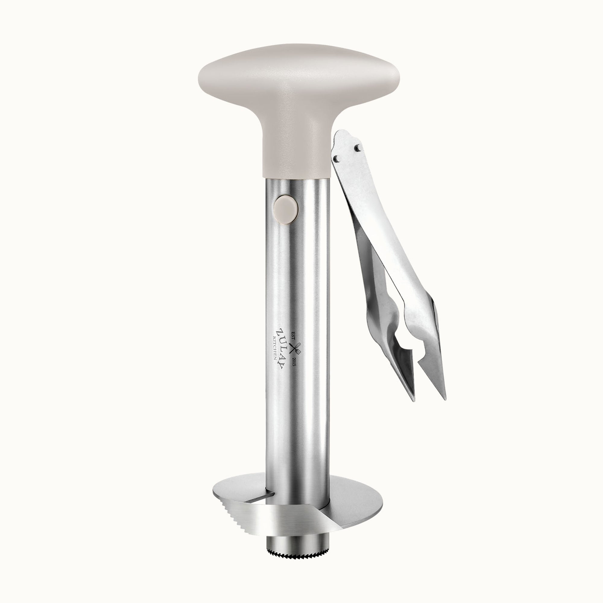 Pineapple Corer Stainless Steel Ivory by Zulay Kitchen
