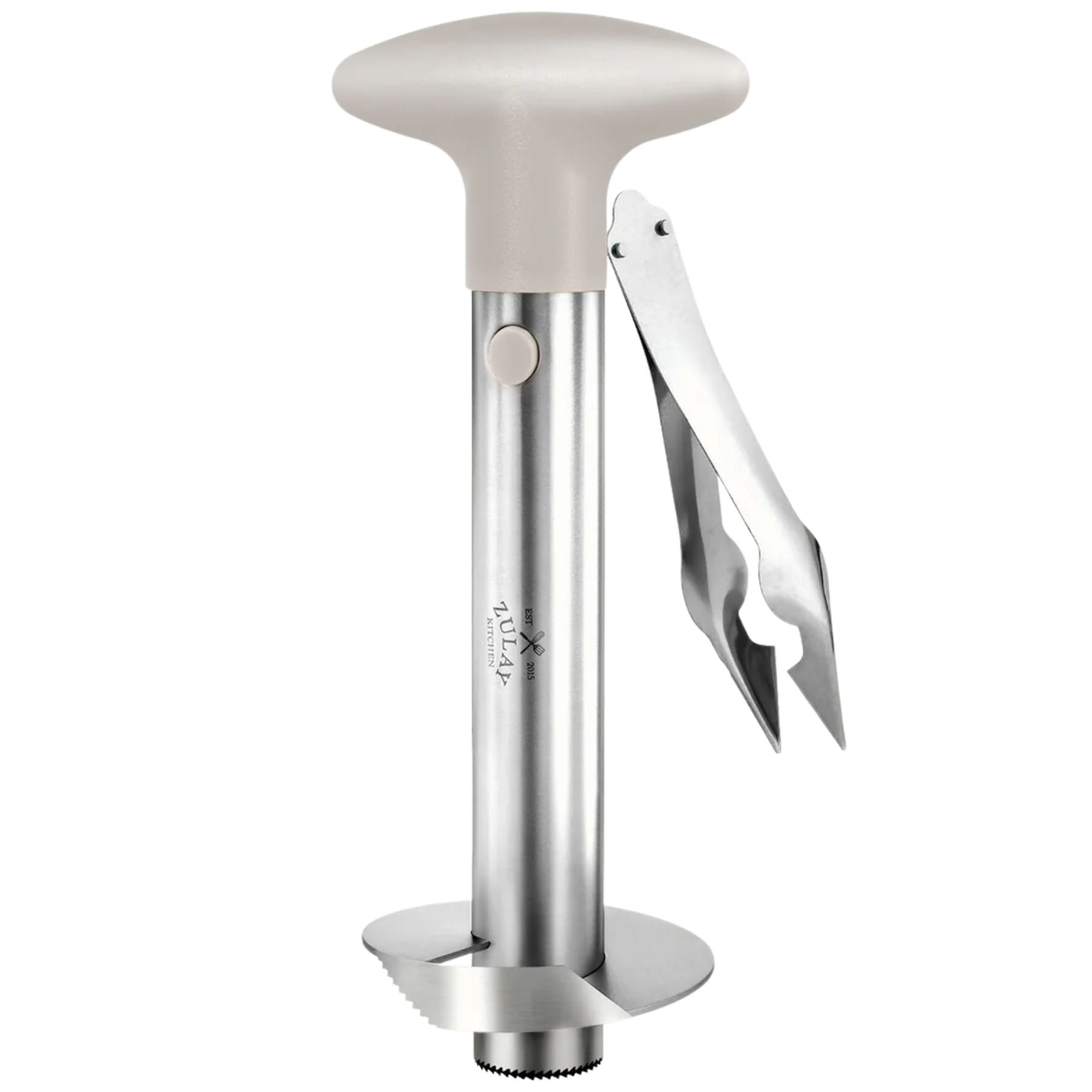 Pineapple Corer Stainless Steel Ivory by Zulay Kitchen