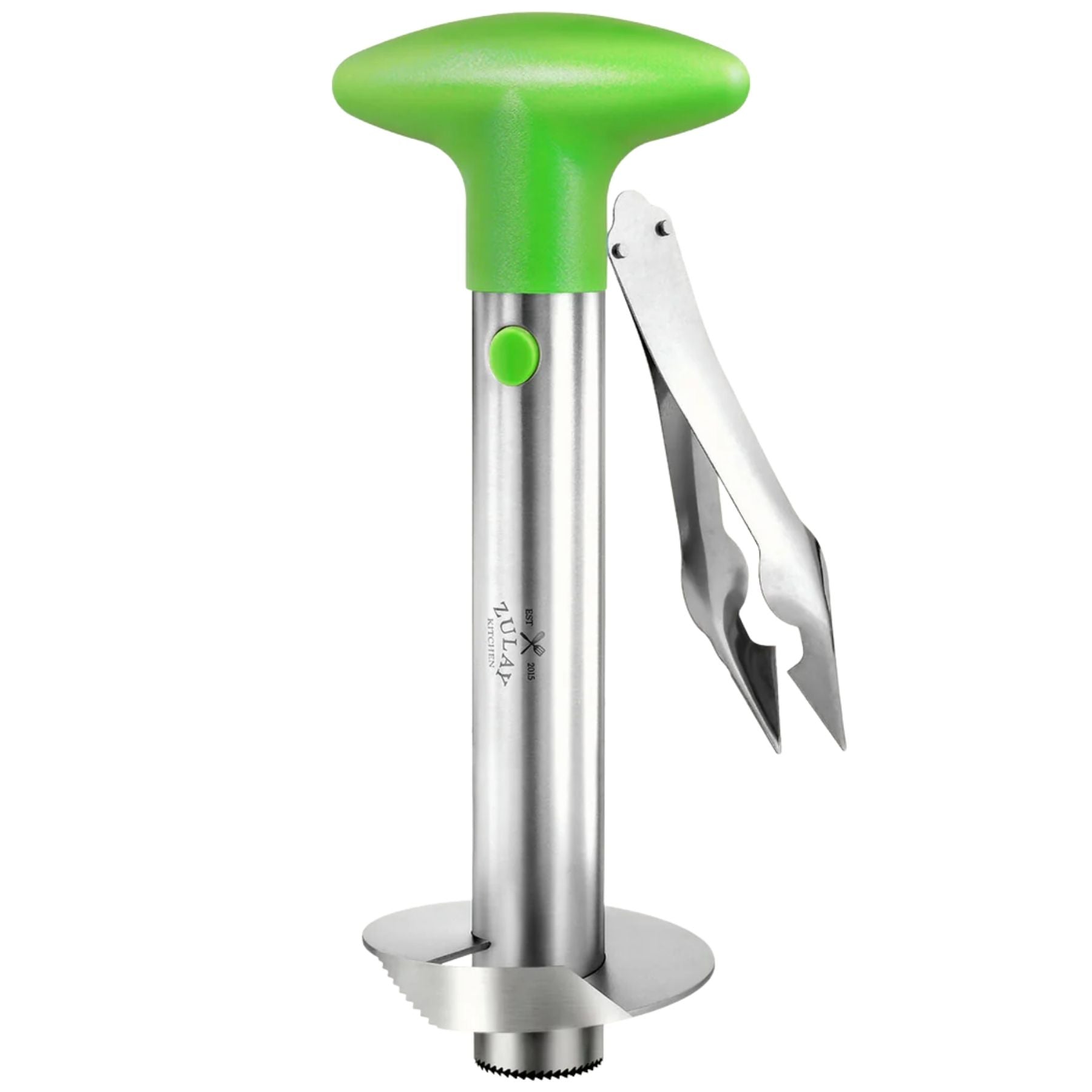 Pineapple Corer Stainless Steel Light Green by Zulay Kitchen