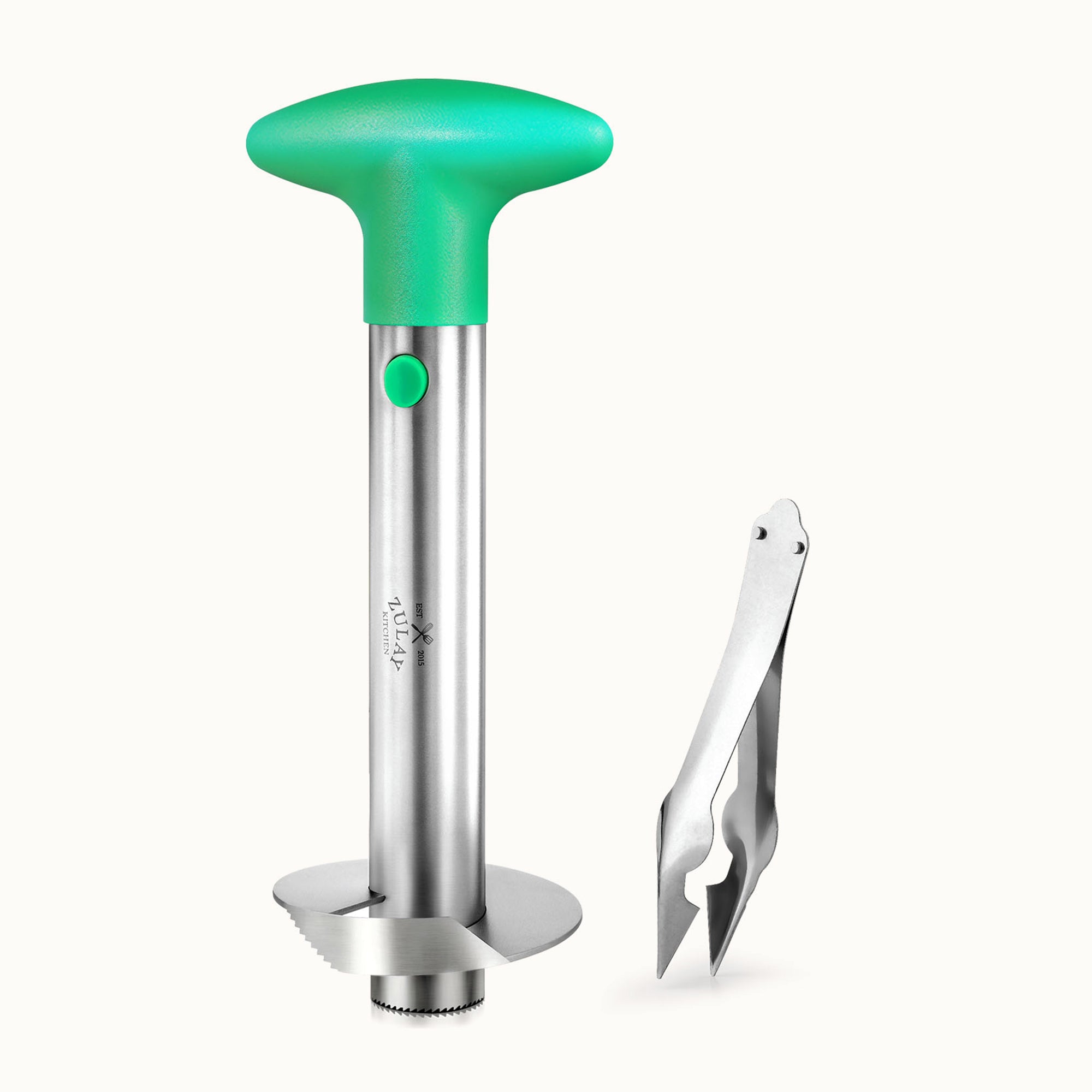 Pineapple Corer Stainless Steel Mint by Zulay Kitchen