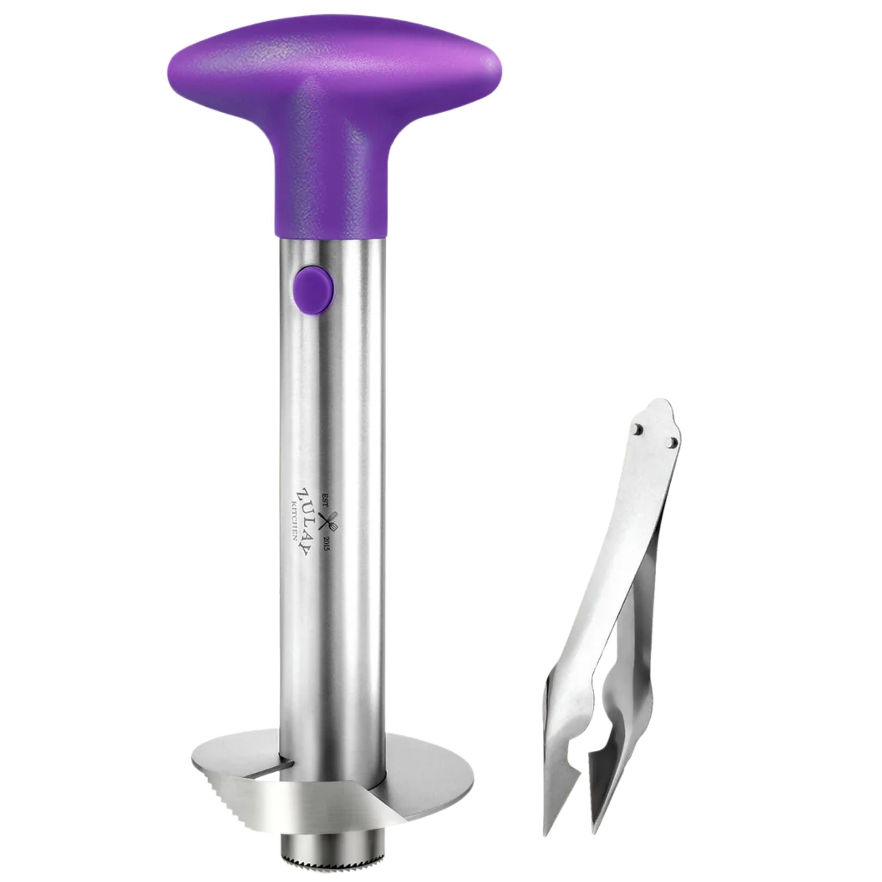 Pineapple Corer Stainless Steel Purple by Zulay Kitchen