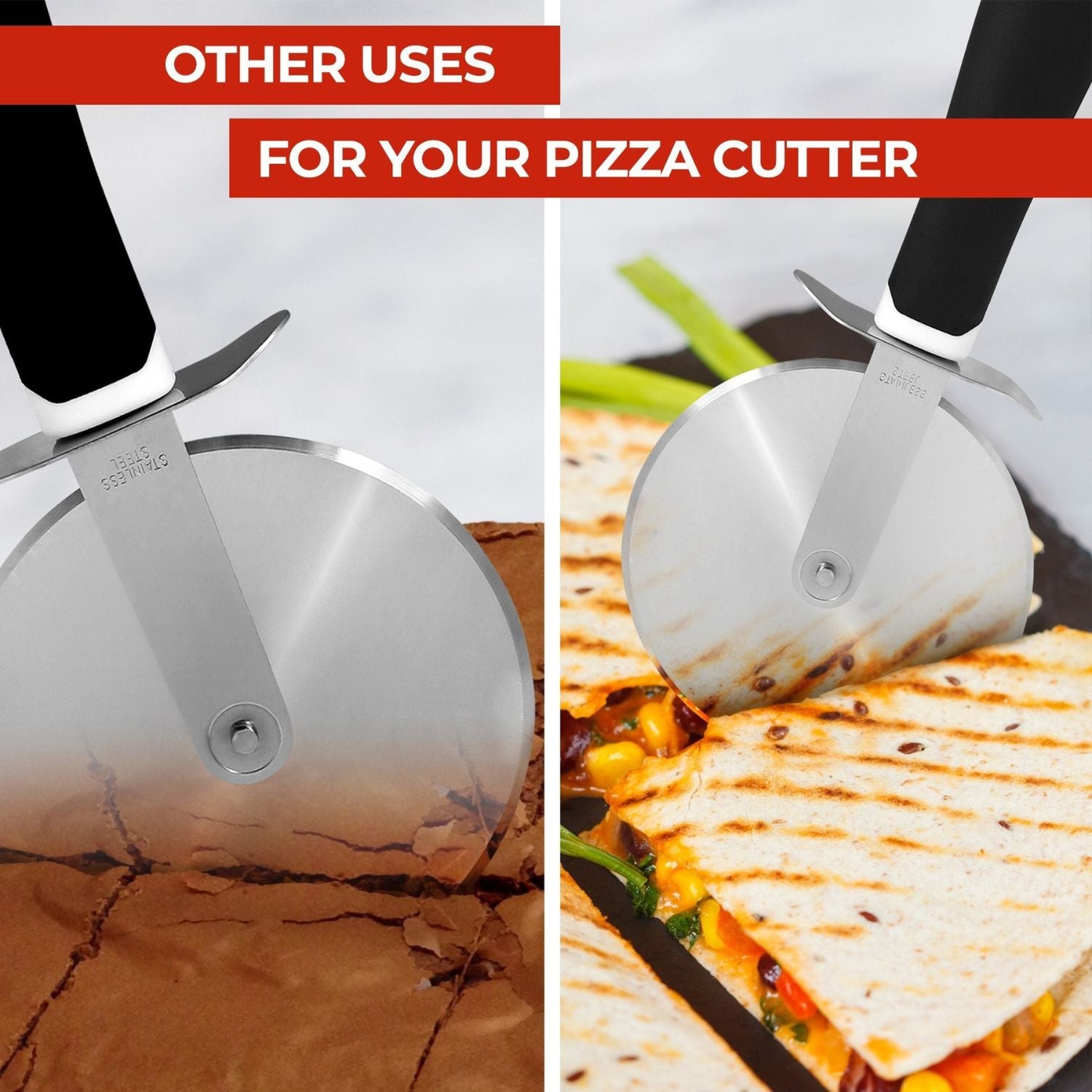 Durable Pizza Cutter Wheel by Zulay Kitchen