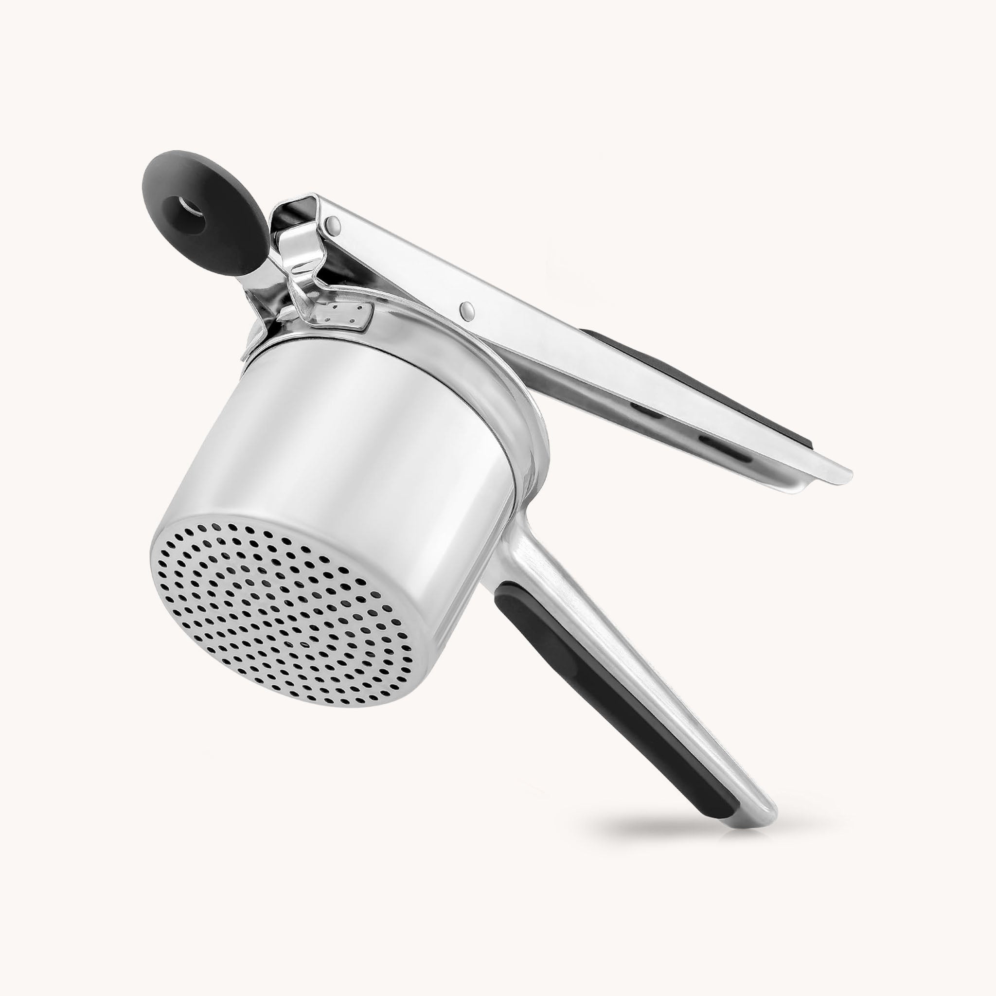 13.5 oz Stainless Steel Potato Ricer -Silver with Black Handle by Zulay Kitchen