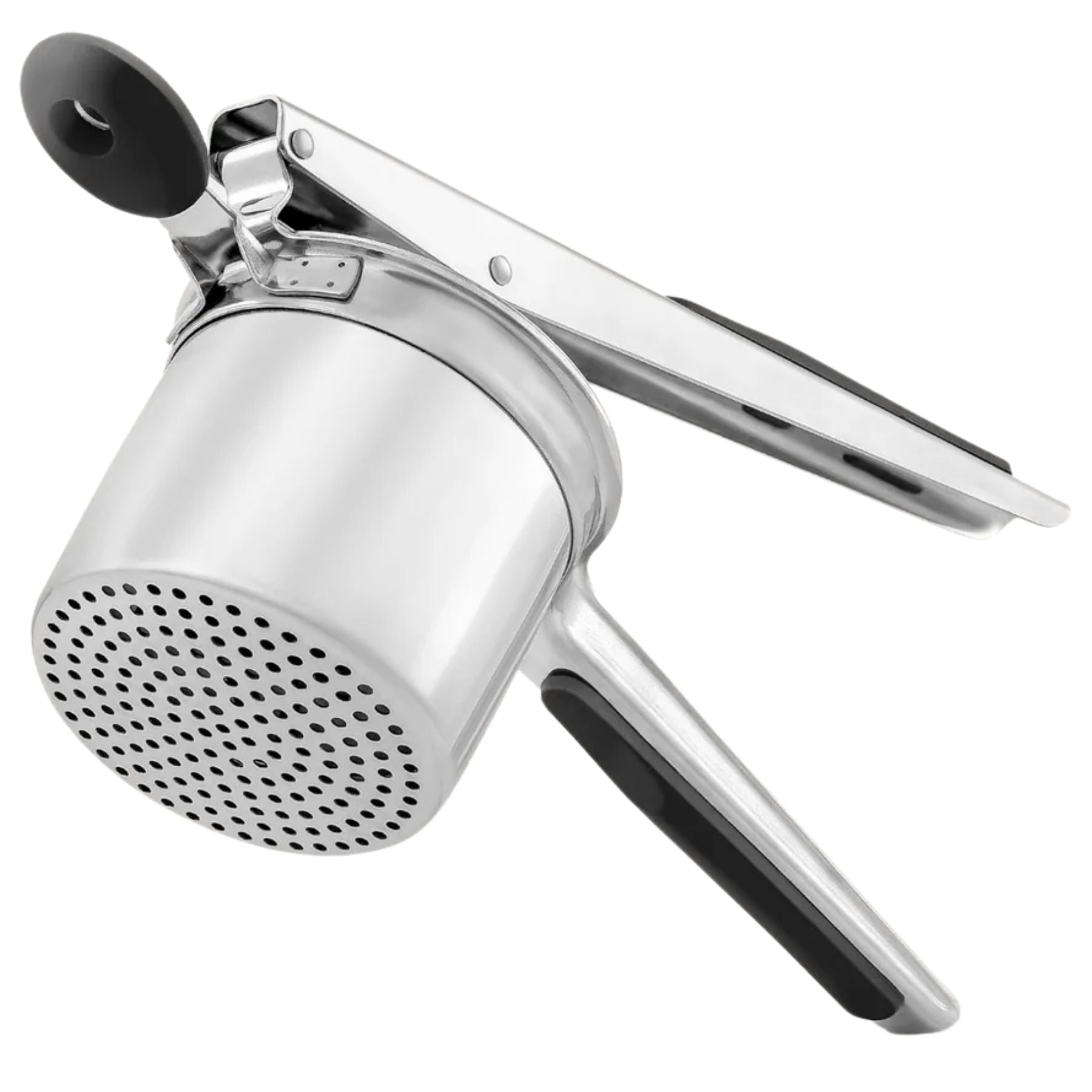 13.5 oz Stainless Steel Potato Ricer -Silver with Black Handle by Zulay Kitchen