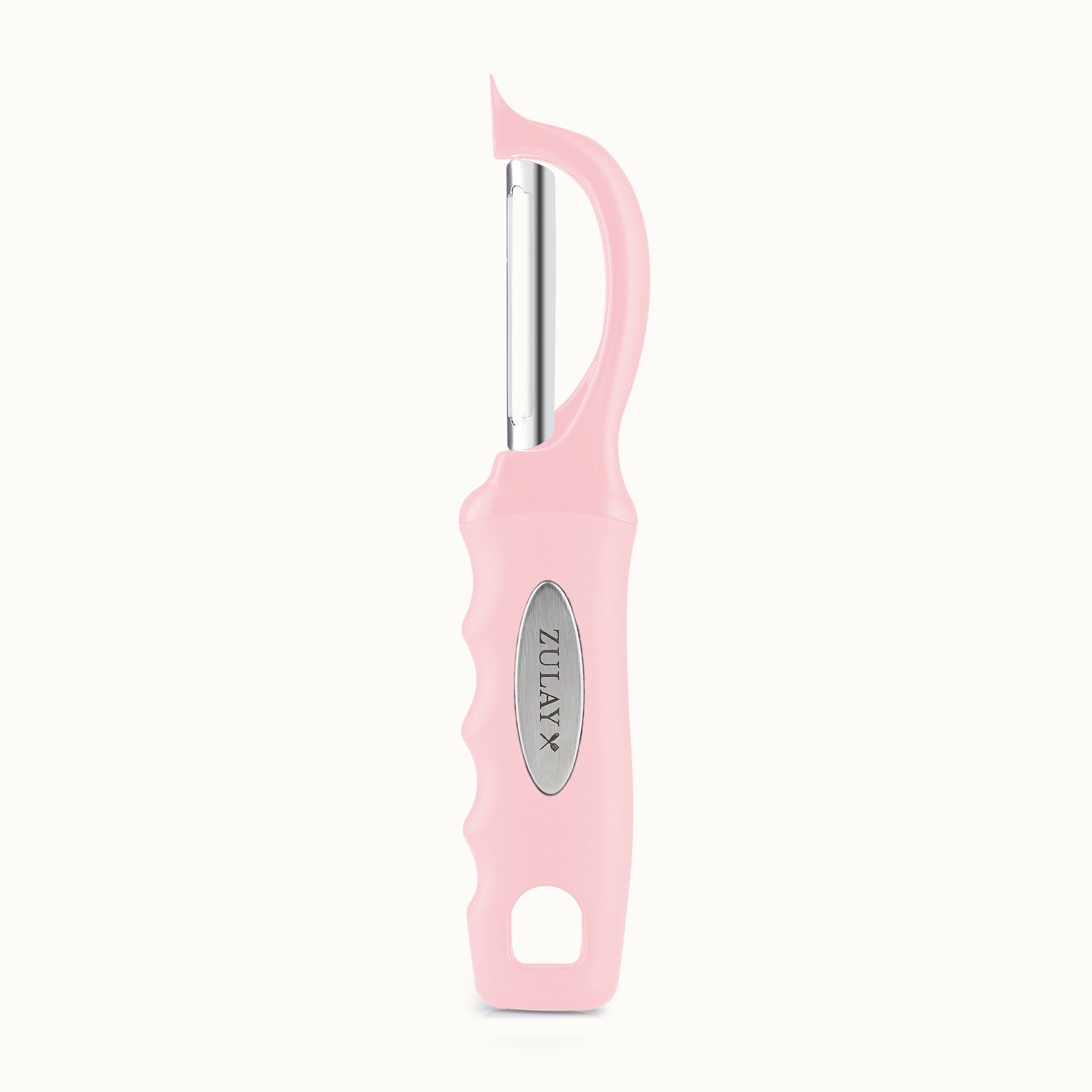 Stainless Steel Swivel Vegetable Peeler- Pink by Zulay Kitchen