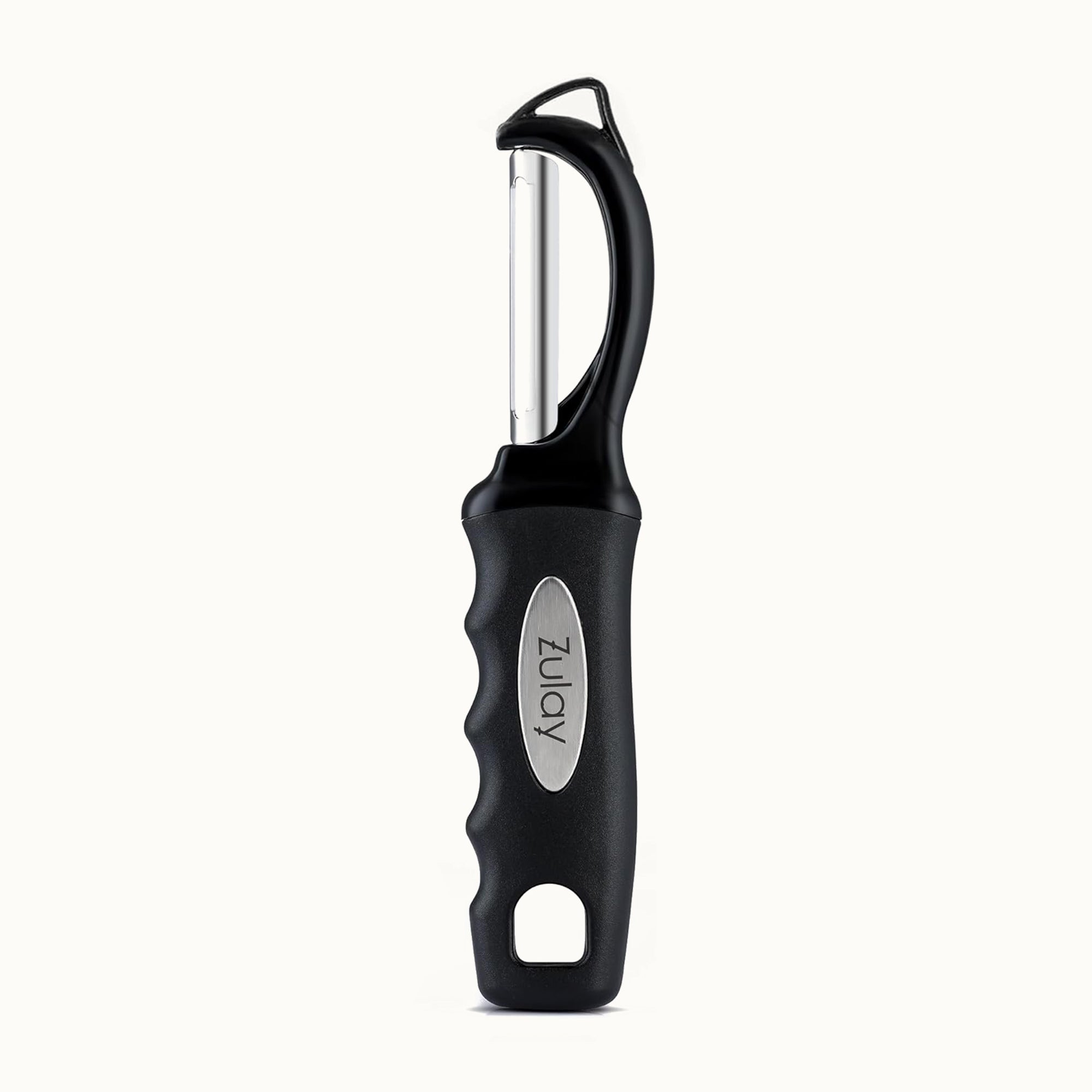 Stainless Steel Swivel Vegetable Peeler- Black by Zulay Kitchen