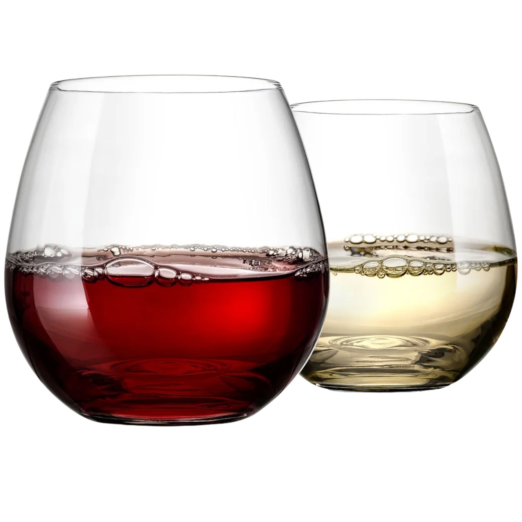 Stemless Wine Glasses Set 2 Pack by Zulay Kitchen