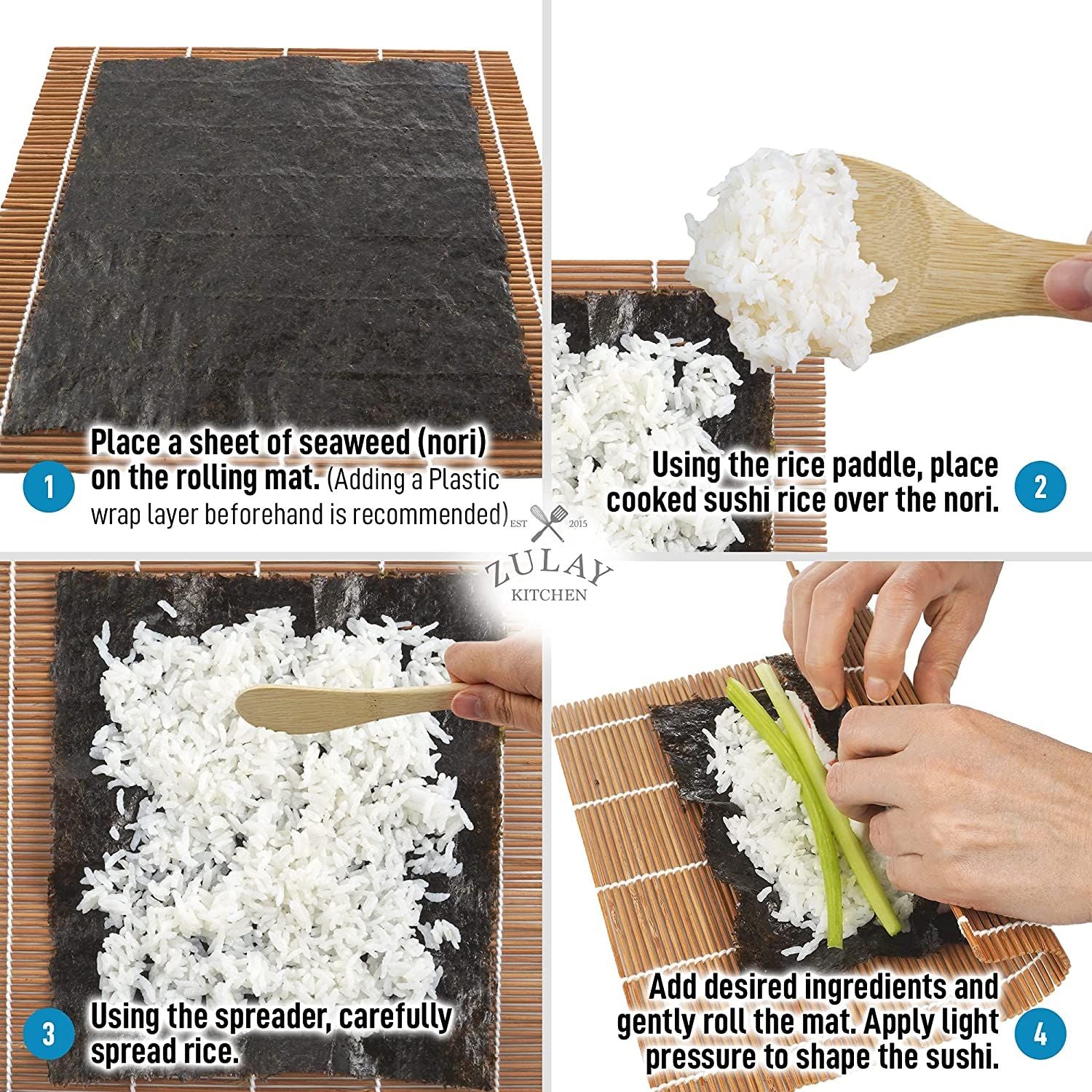 Enjoy The Perfect Rolls by Zulay Kitchen