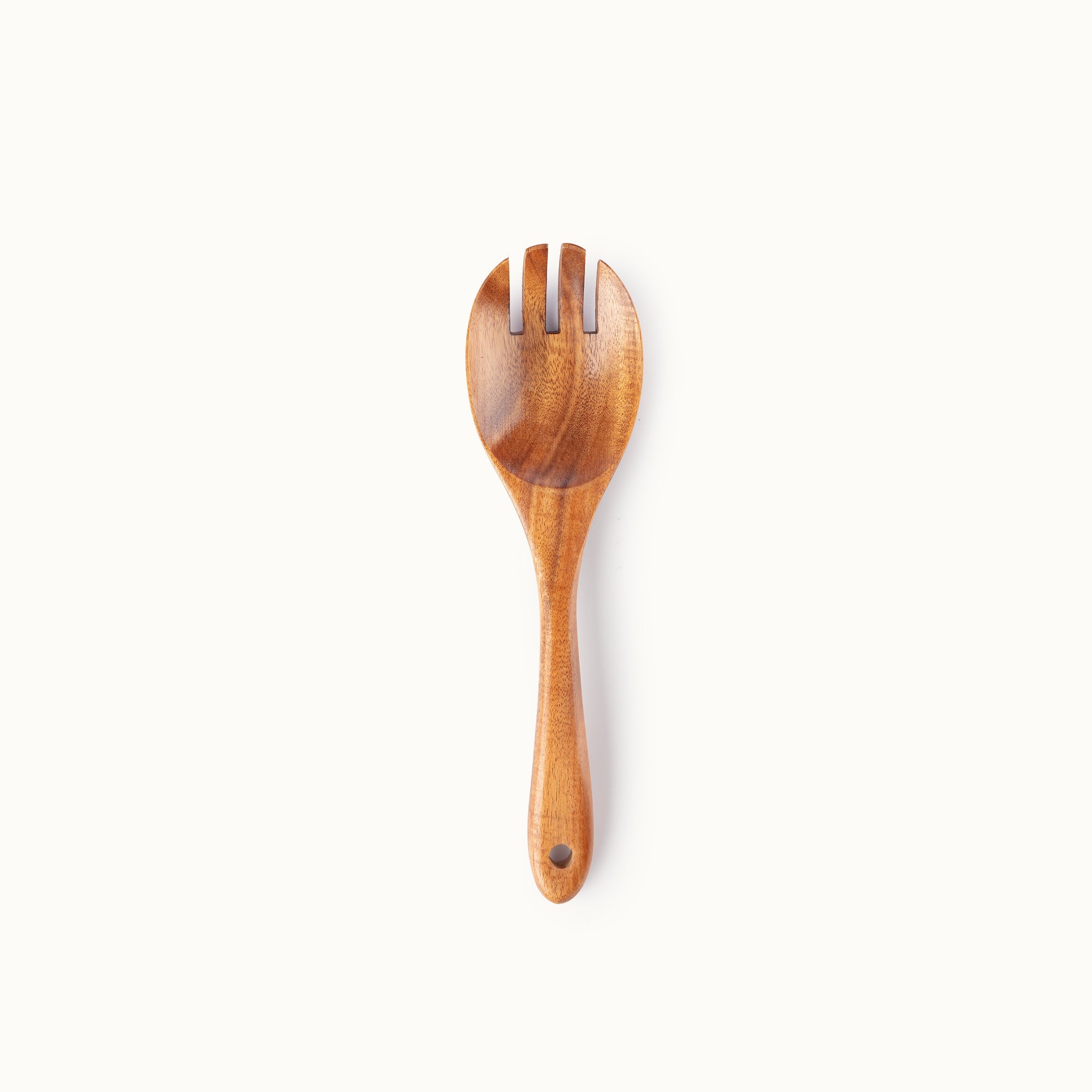 Teak Wood Utensil Salad Fork Replacement Part