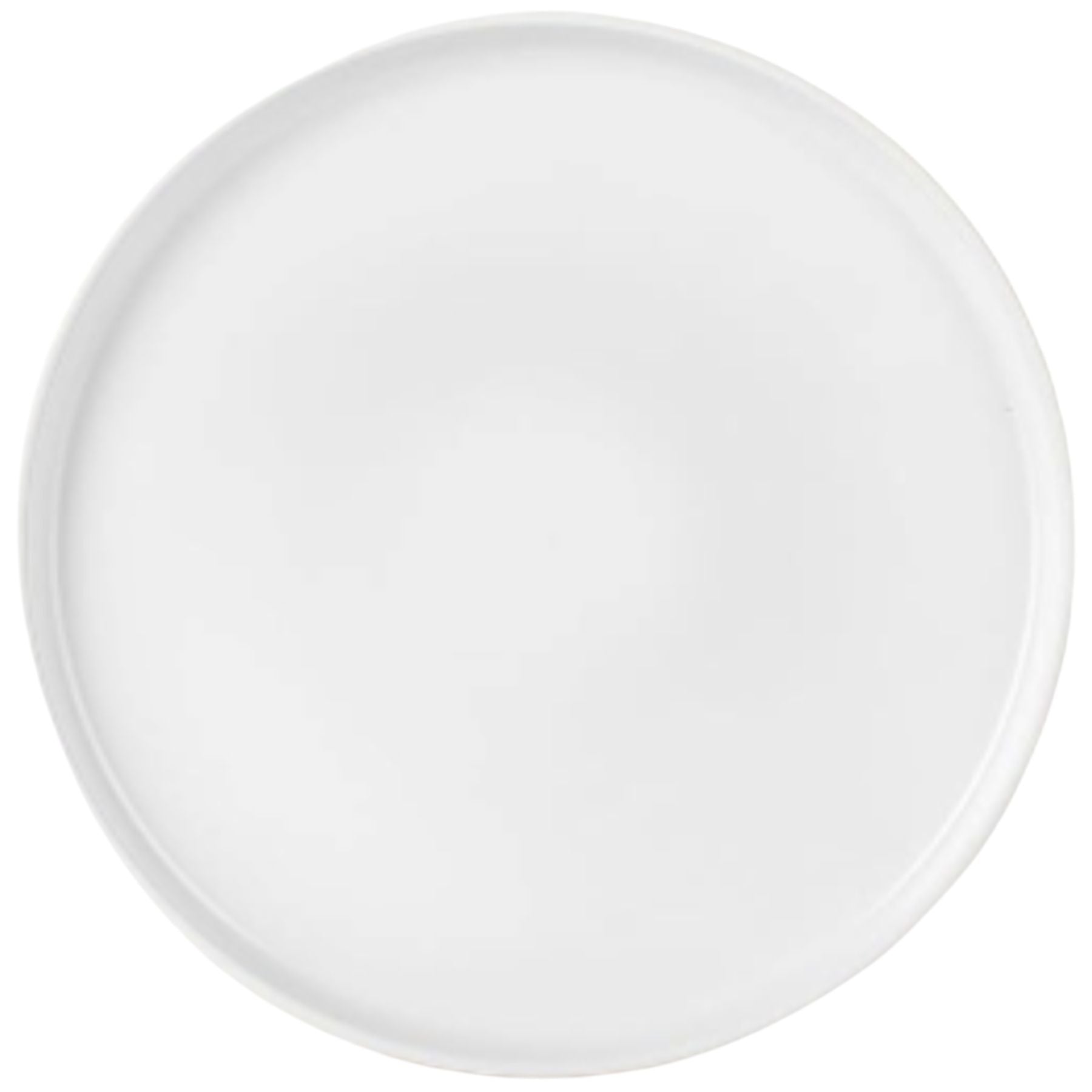Terra Stoneware Dinnerware Set - Replacement Part -Dinner Plate- Frost White by Zulay Kitchen