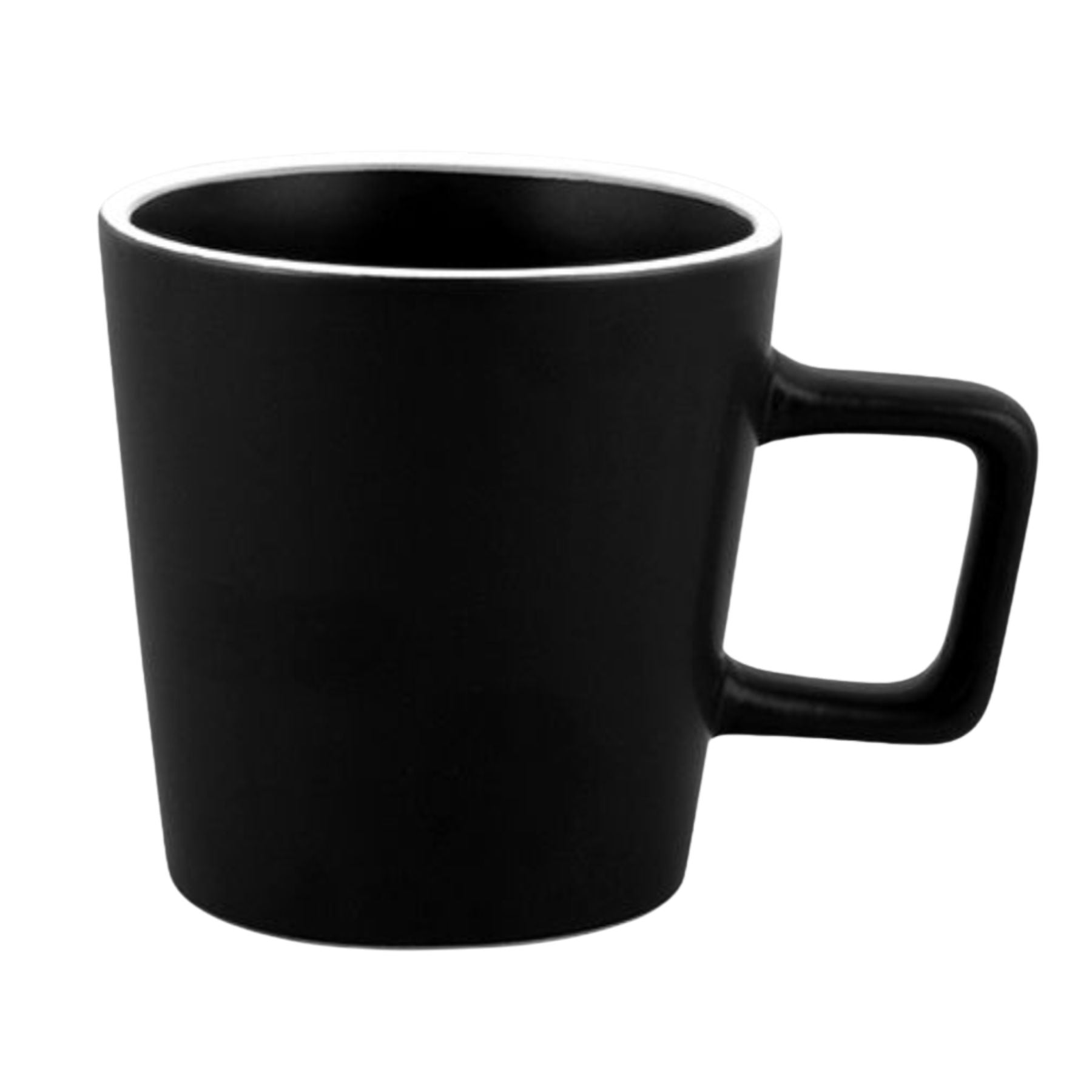 Terra Stoneware Dinnerware Set - Replacement Part - Mug- White Rim