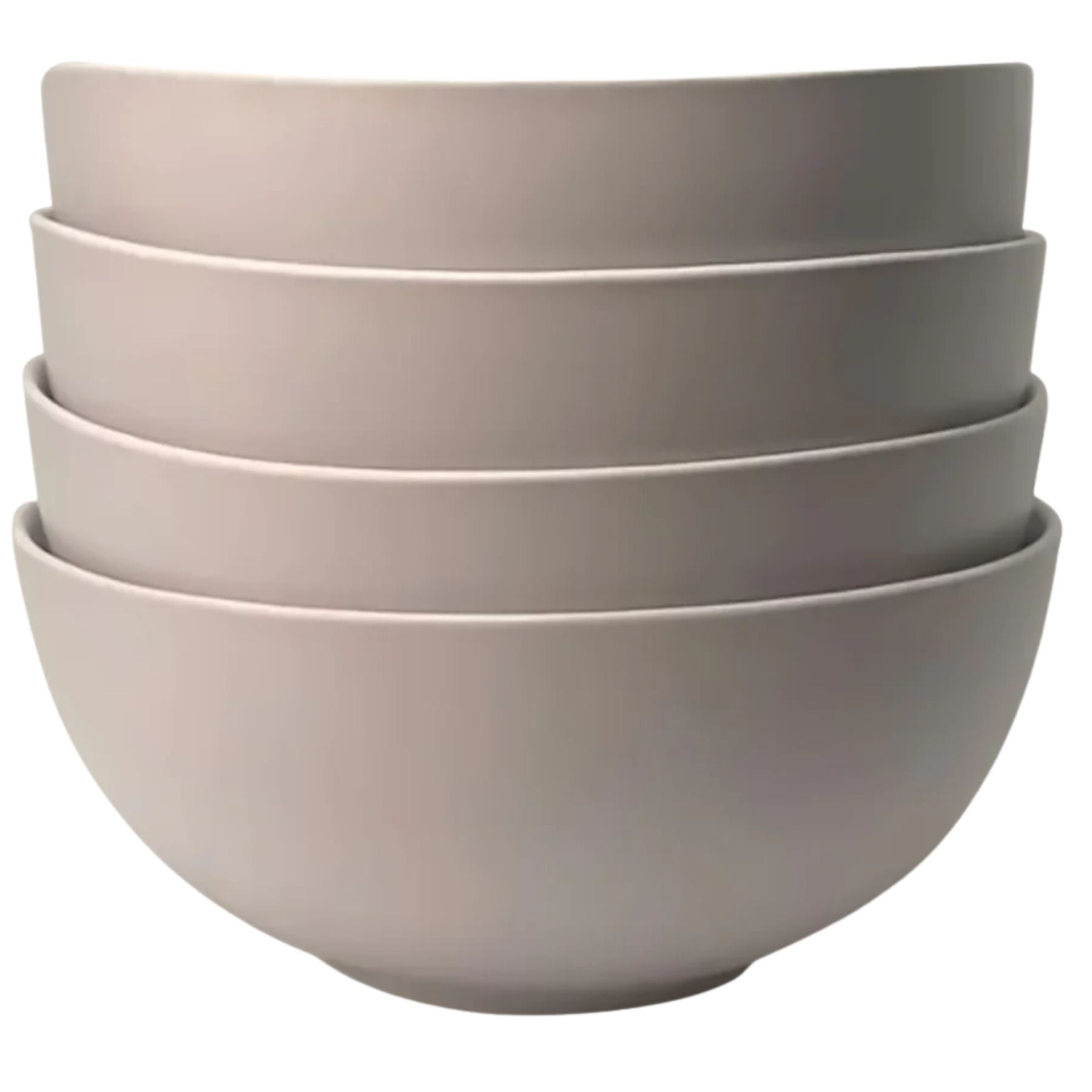 The Contour Bowl - Set of 4 - White by Zulay Kitchen