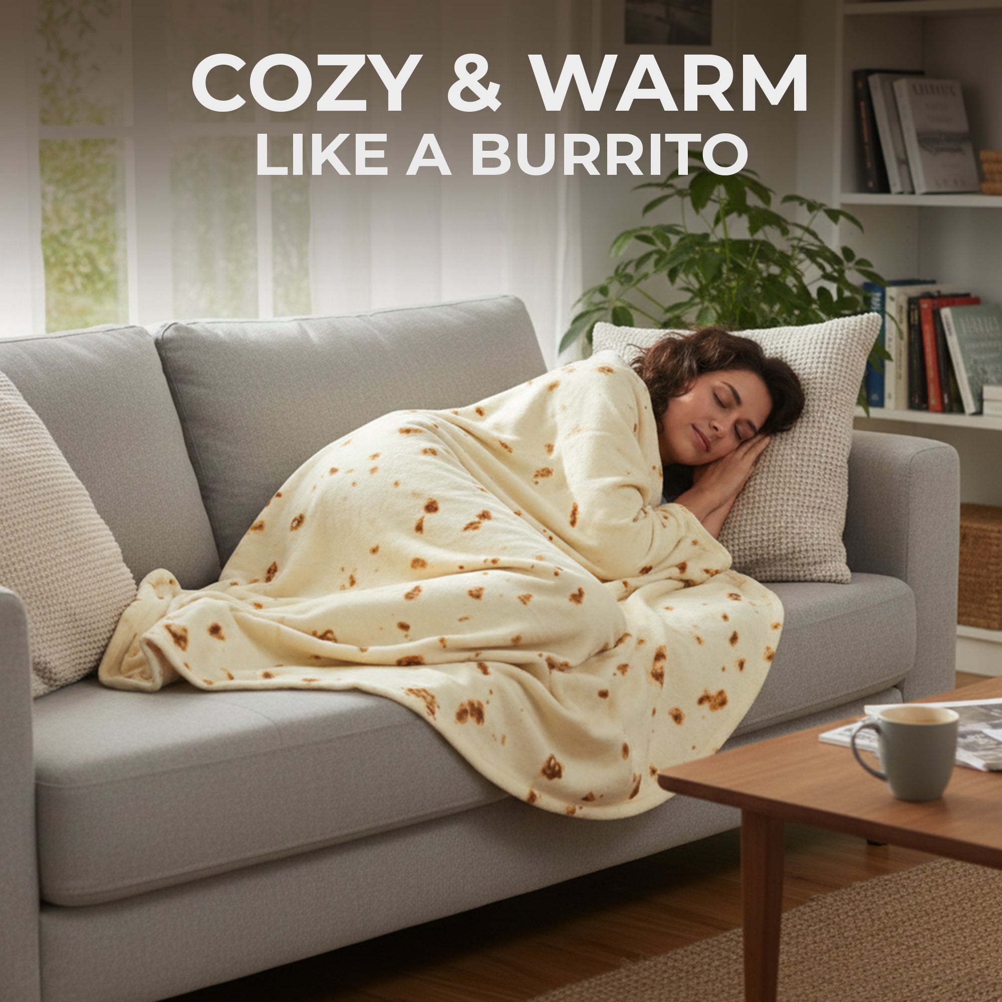 Tortilla Blanket - 60 inches by Zulay Kitchen