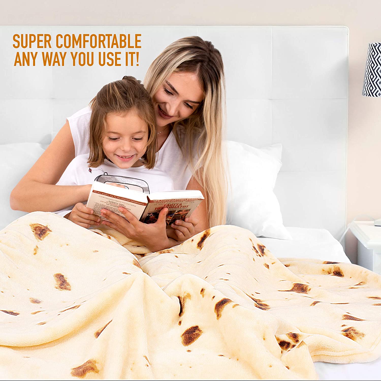 Exceptionally Cozy Tortilla Blanket by Zulay Kitchen