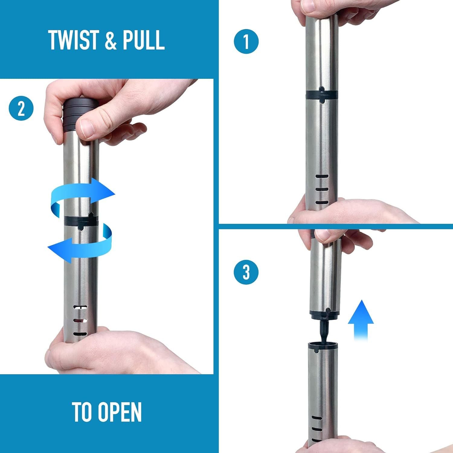 Powered by Three AAA Batteries, Perfect Companion For Coffee Lovers by Zulay Kitchen