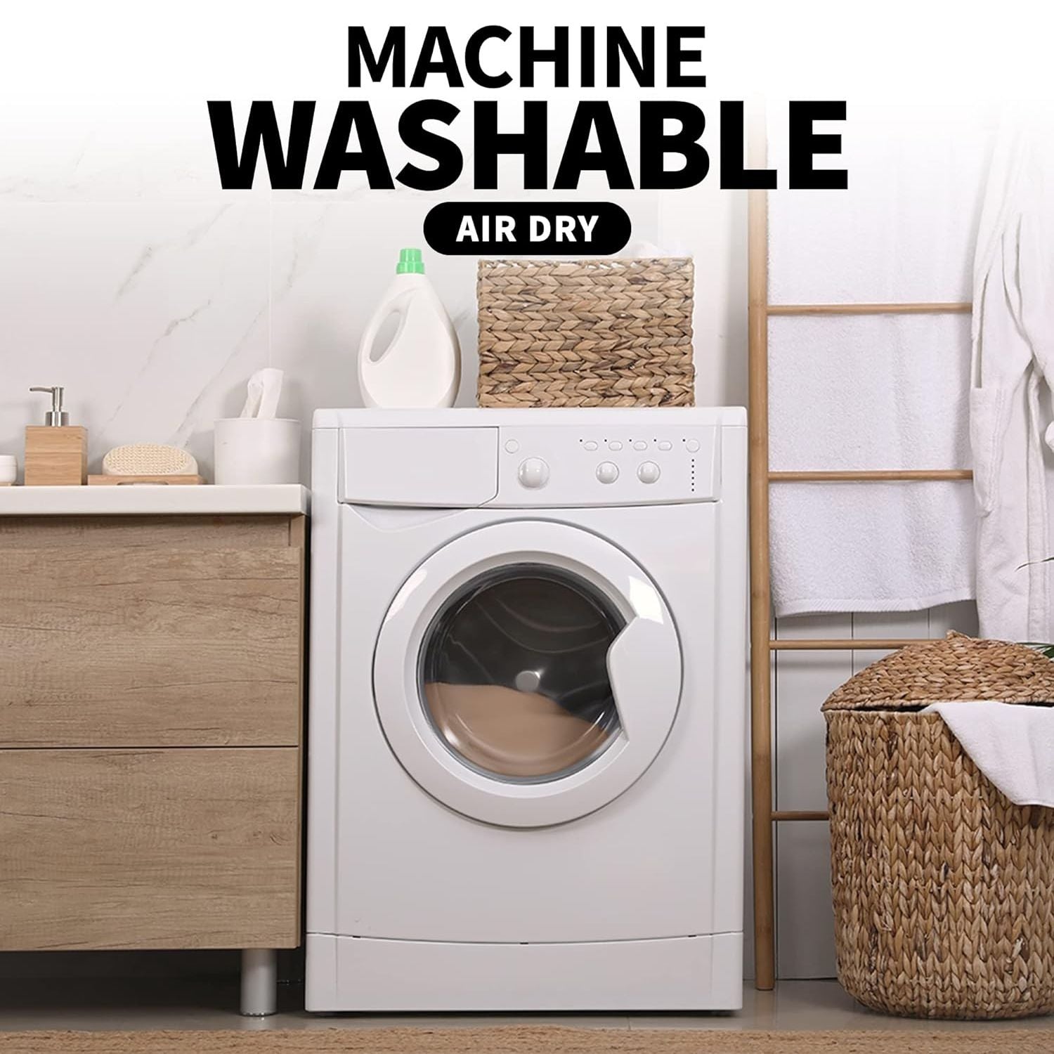 Machine Washable Under Sink Mat by Zulay Kitchen