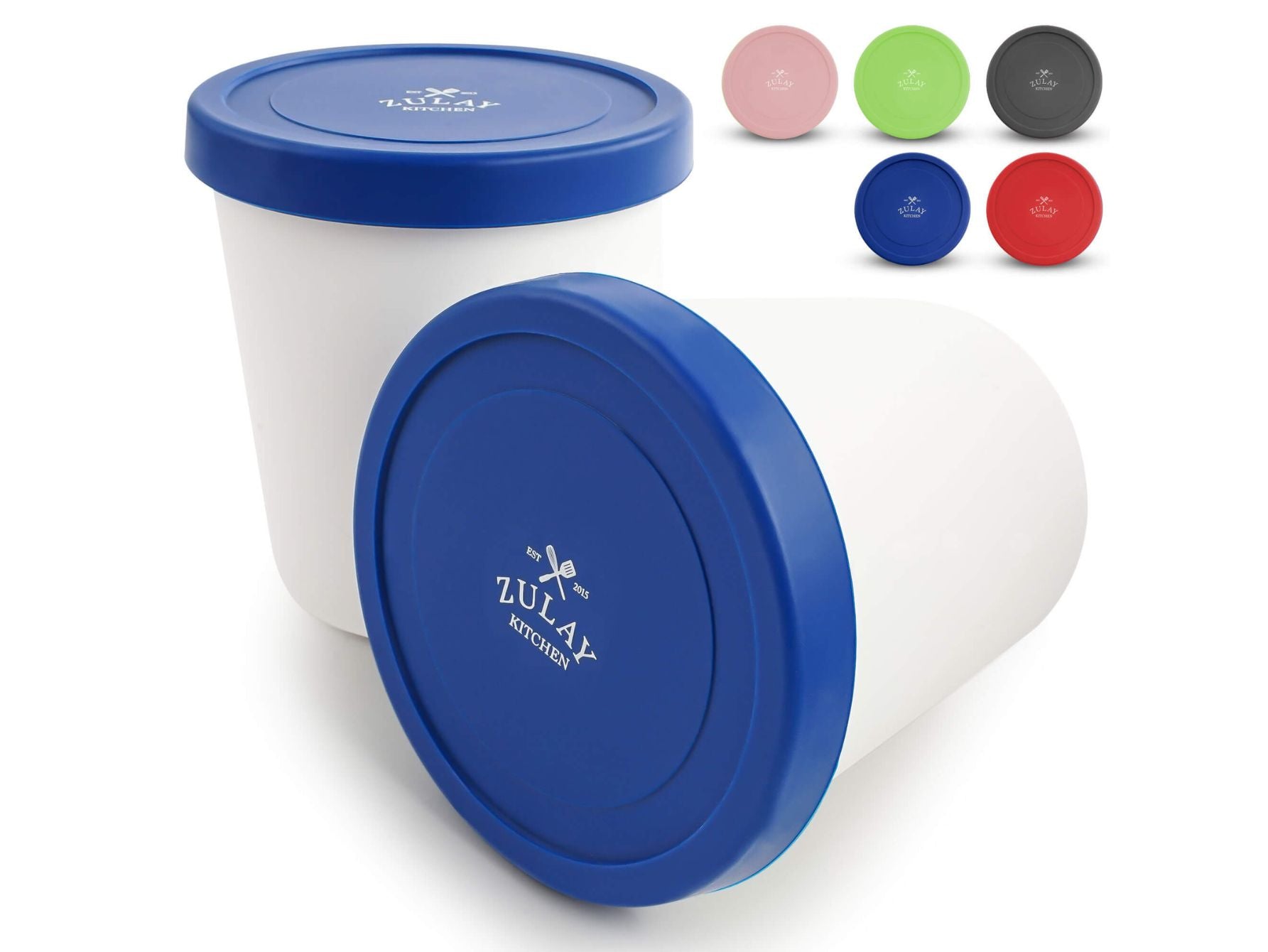 ice cream containers by Zulay Kitchen