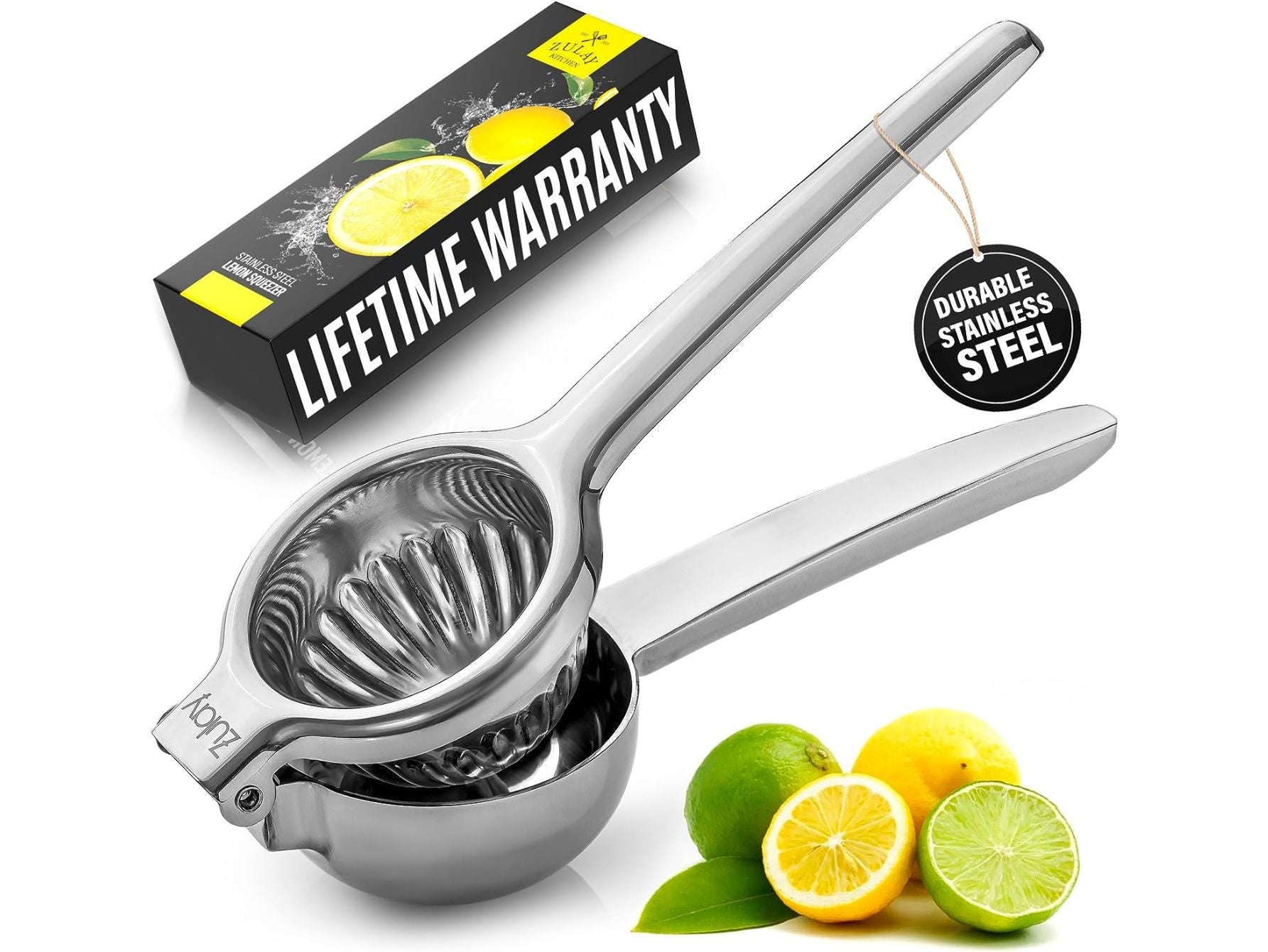 Stainless steel Lemon Squeezer by Zulay Kitchen