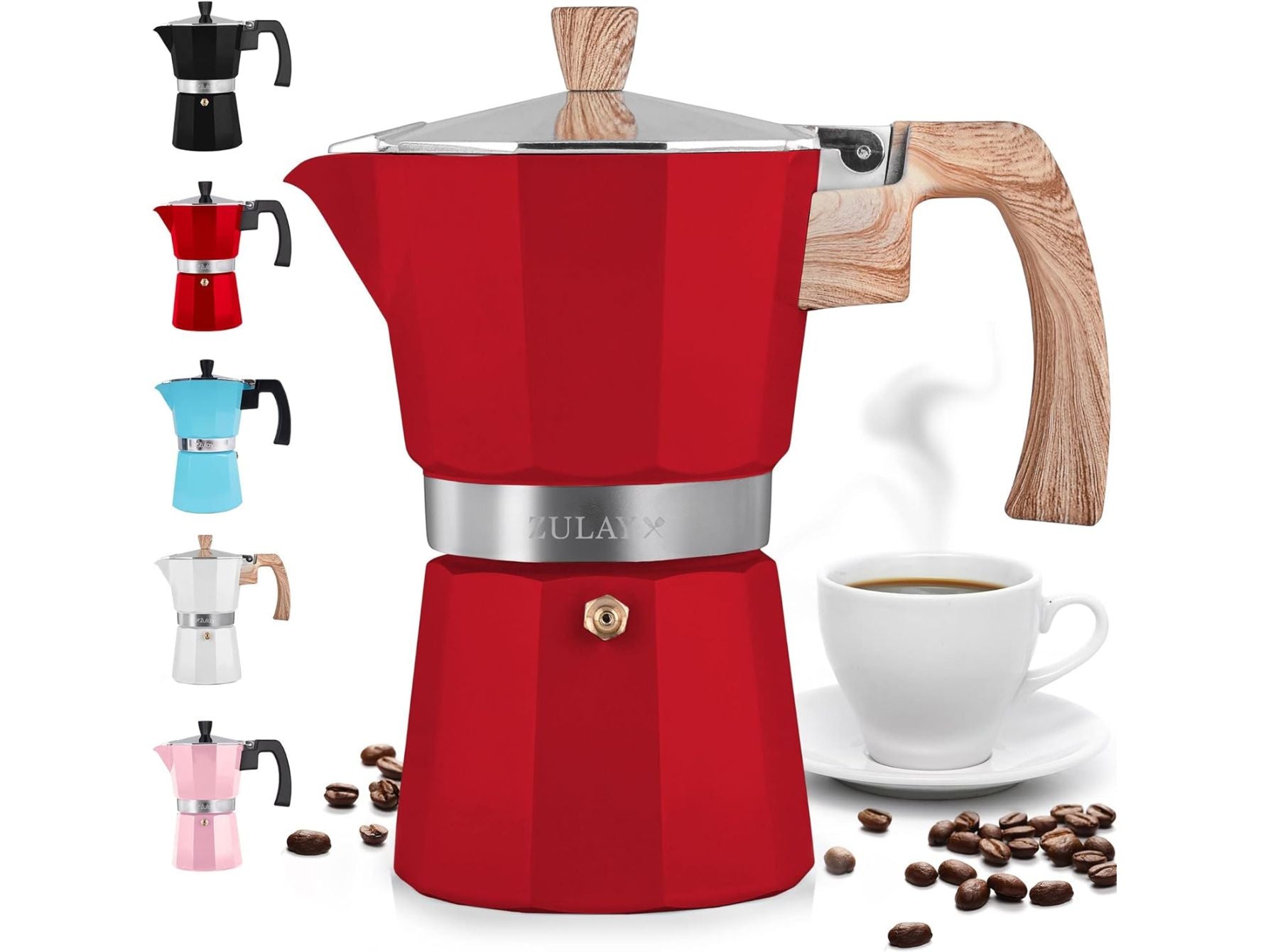 Stovetop Espresso Cup Moka Pot by Zulay Kitchen