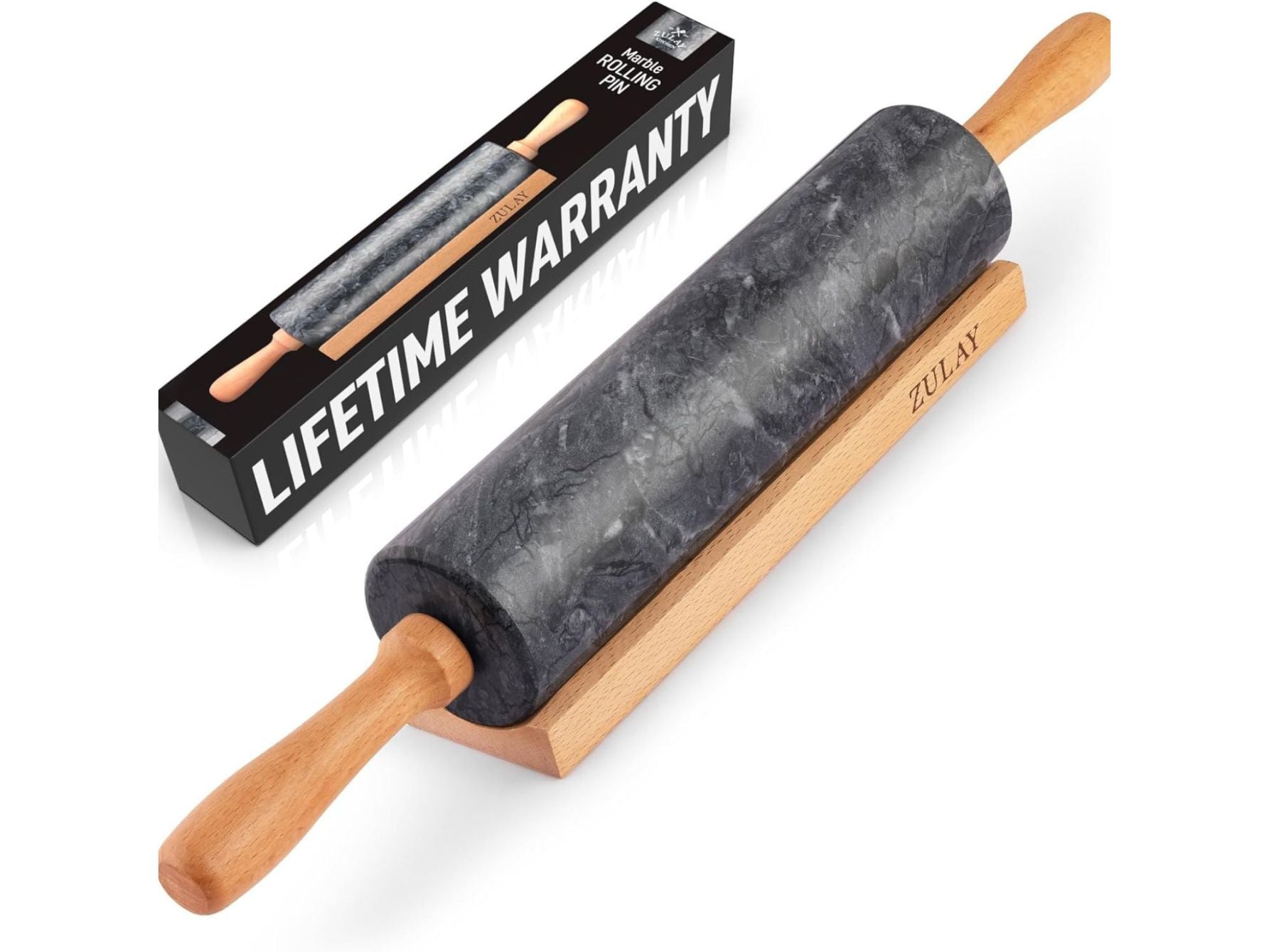 Marble Rolling Pin by Zulay Kitchen