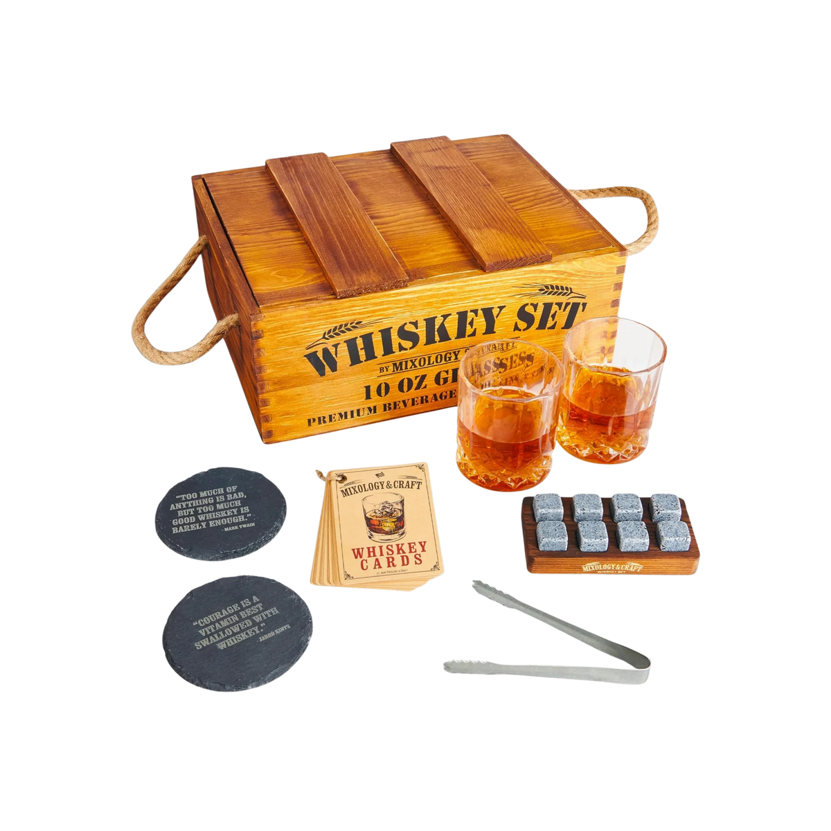 Whiskey Stones Gift Set | 15-Piece by Zulay Kitchen