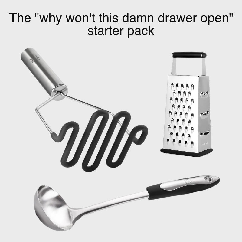 Why Won't This Damn Drawer Open Starter Pack by Zulay Kitchen