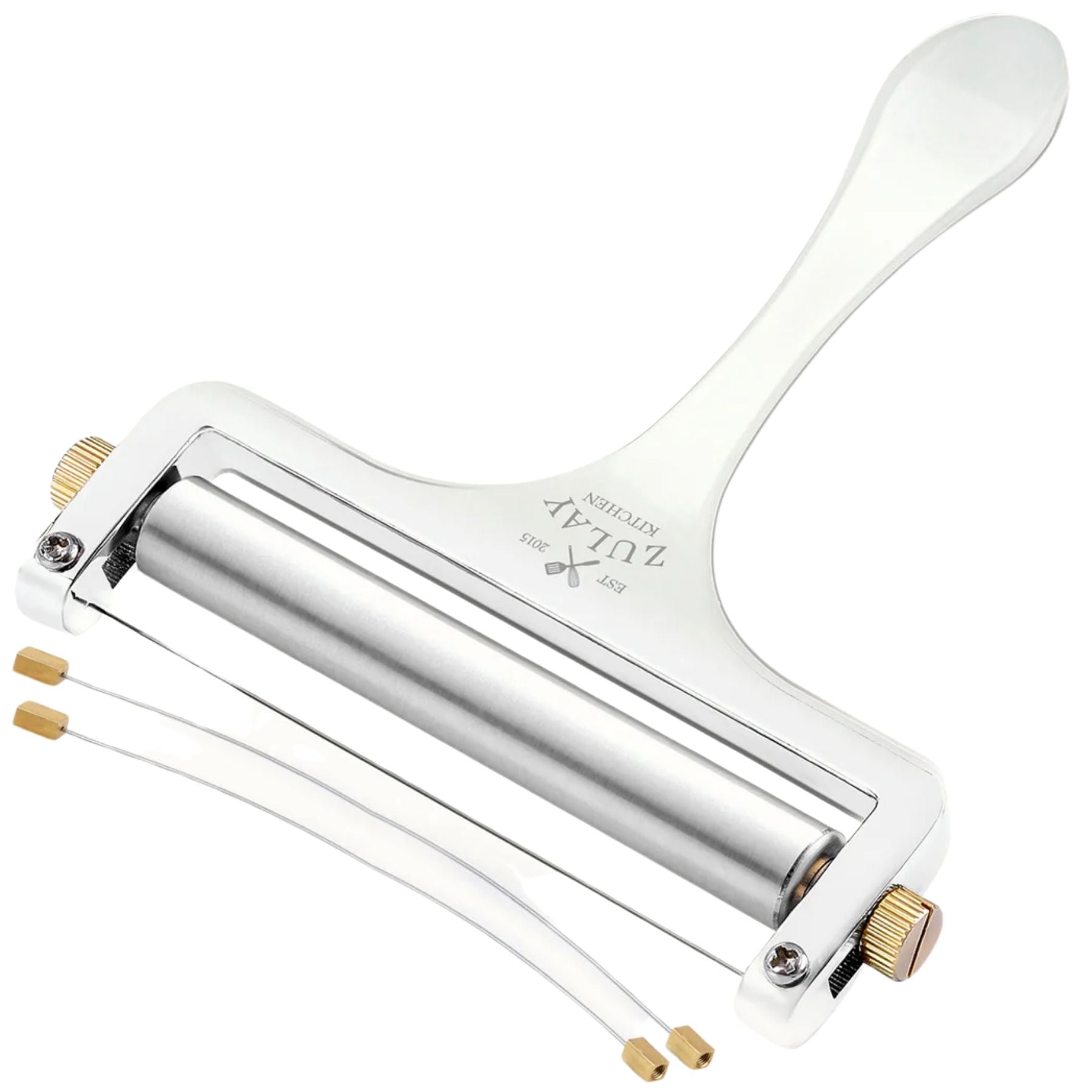 Wire Cheese Slicer- White by Zulay Kitchen