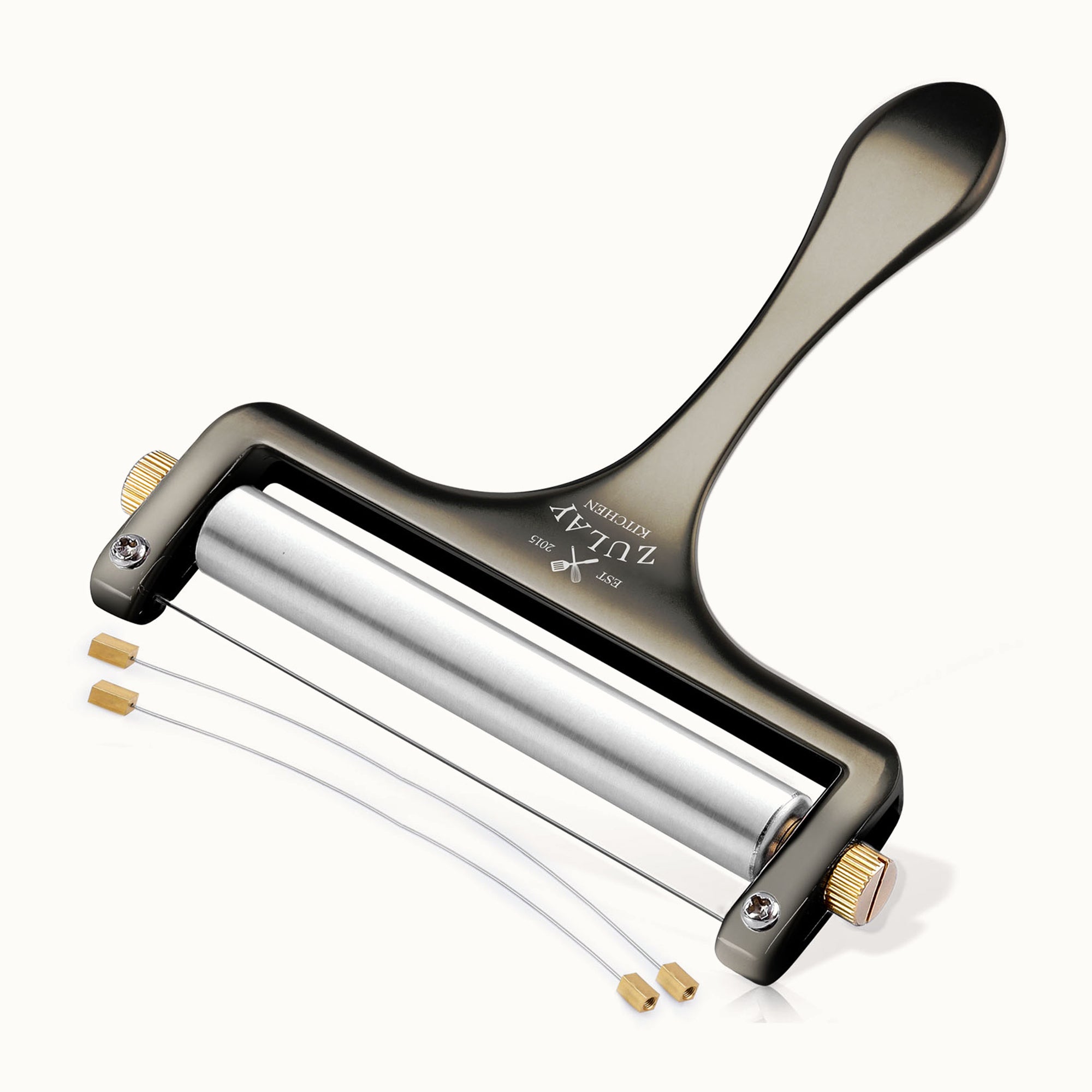 Wire Cheese Slicer- Dark Silver by Zulay Kitchen