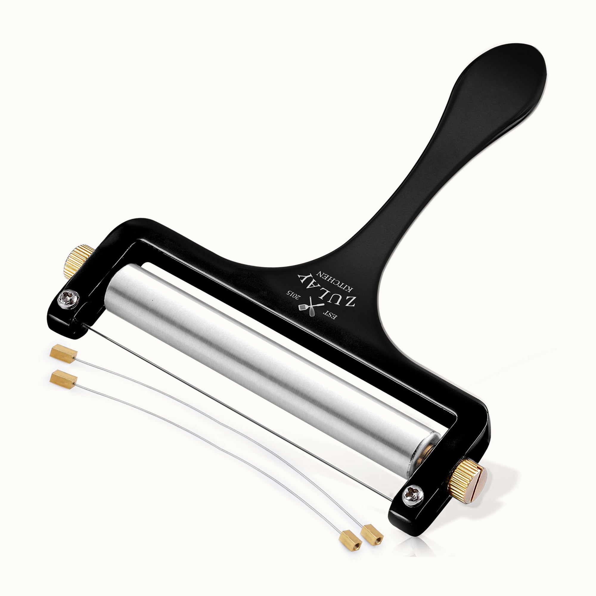 Wire Cheese Slicer-Matte Black by Zulay Kitchen