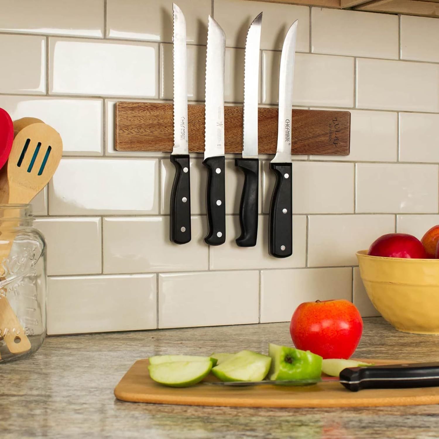 Powerful Magnetic Knife Holder for Kitchen by Zulay Kitchen