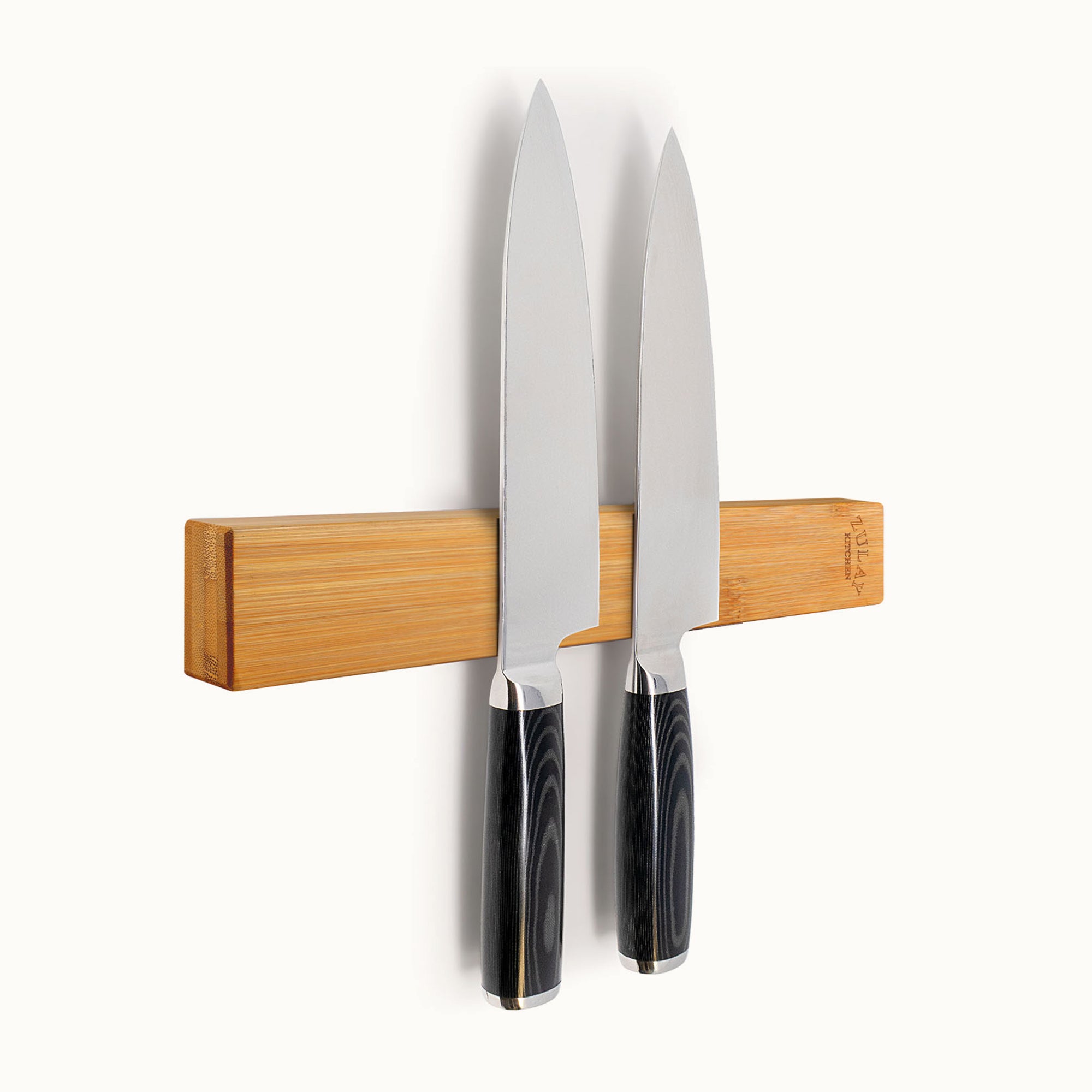 Wood Magnet Knife Strip for Kitchen-Bamboo by Zulay Kitchen