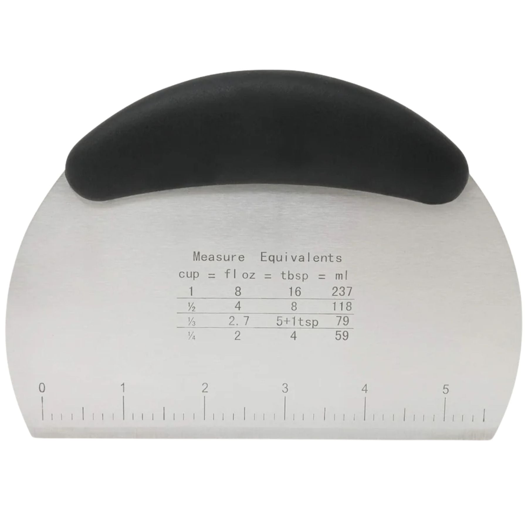 Multi-Purpose Bench Scraper & Chopper - Round by Zulay Kitchen