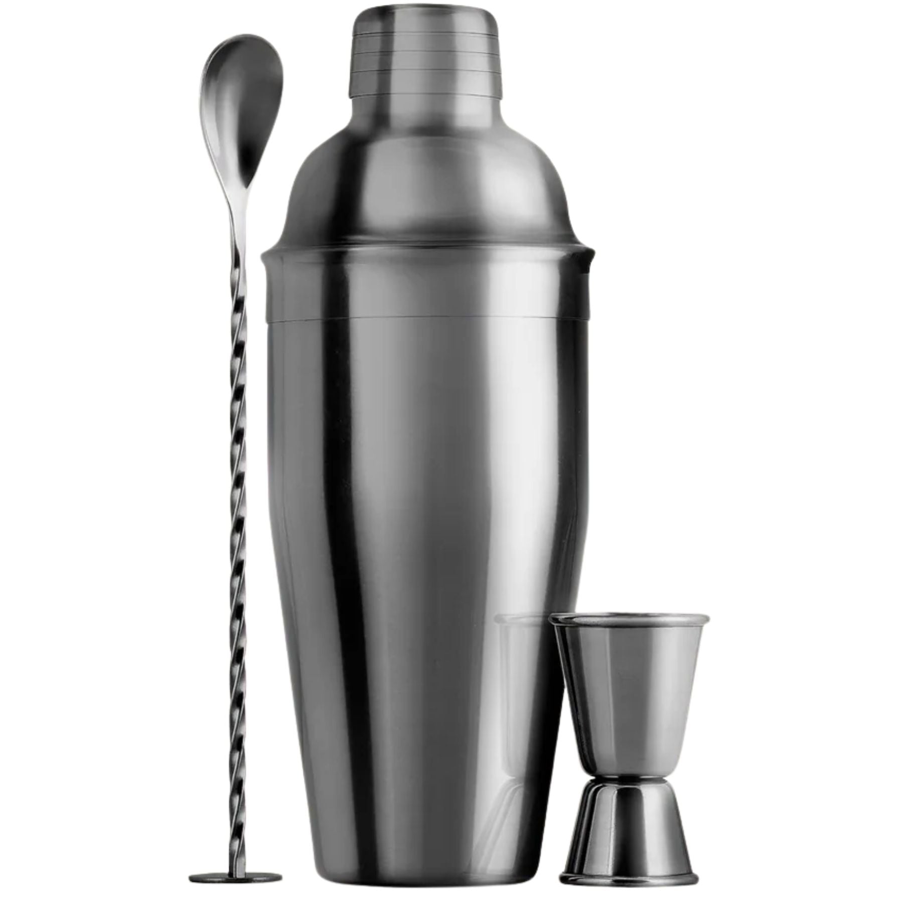 Cocktail Shaker Set - Black by Zulay Kitchen