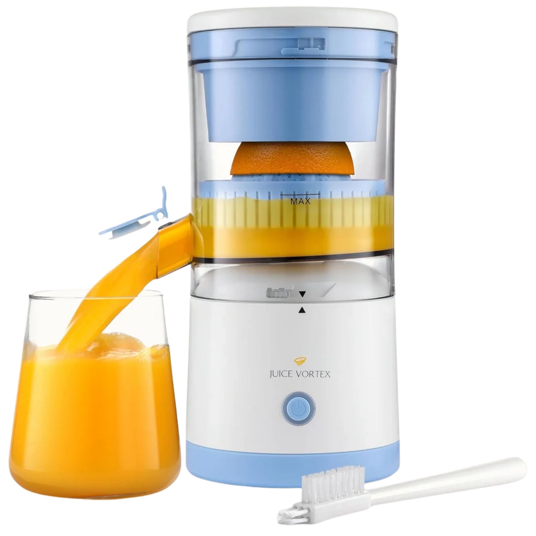 Vortex Citrus Juicer - Blue & White by Zulay Kitchen