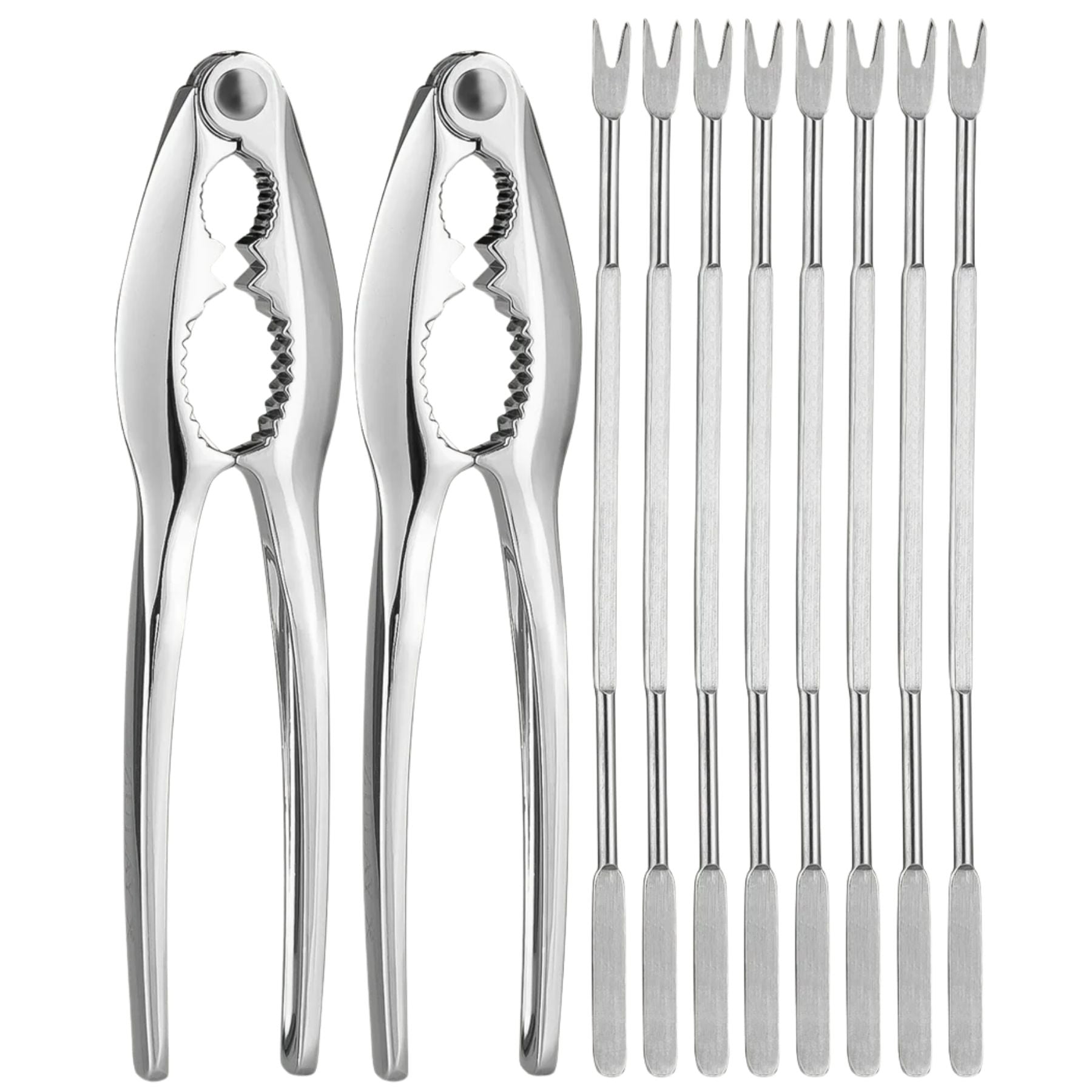 Crab Crackers and Tools Set - 10 Piece Kit by Zulay Kitchen