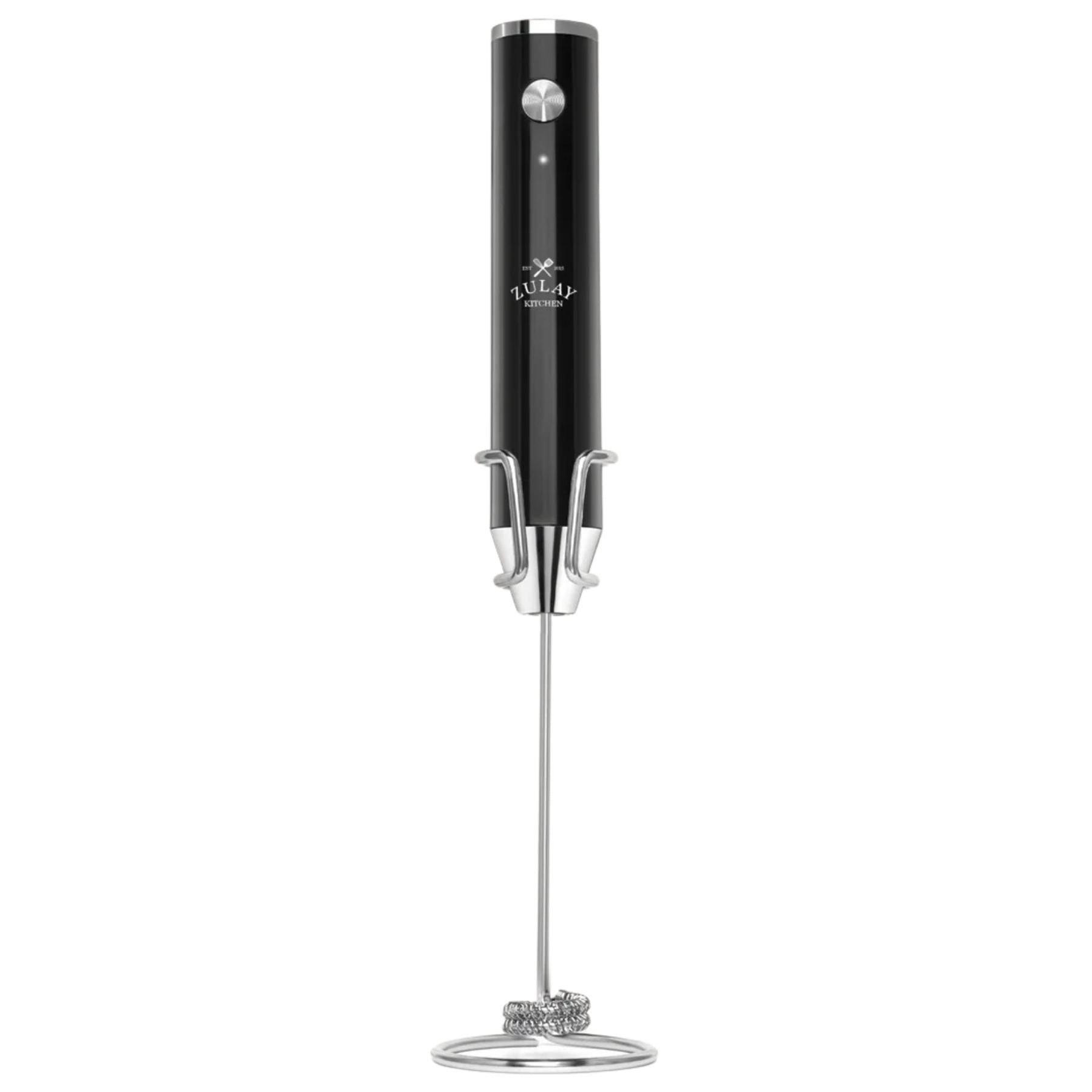 LUX™ Rechargeable Milk Frother - Black by Zulay Kitchen