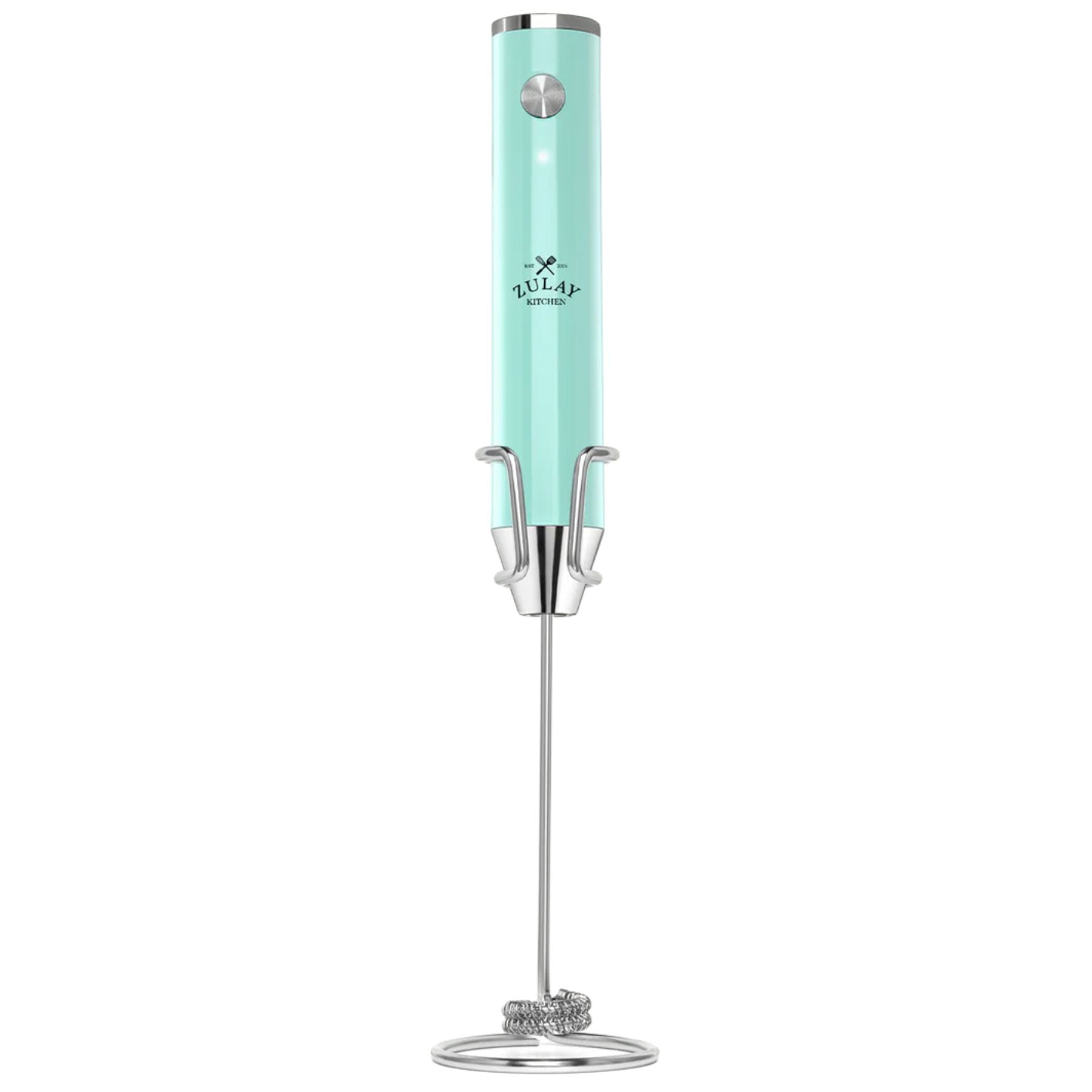 LUX™ Rechargeable Milk Frother Sky Blue by Zulay Kitchen