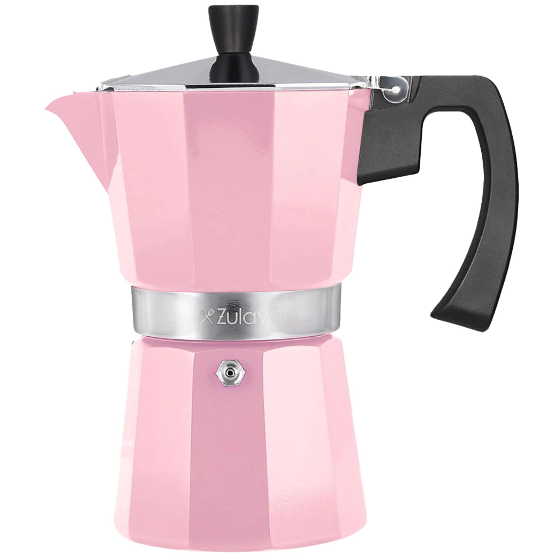 Moka Pot Espresso Maker - 6 Cups Pink by Zulay Kitchen
