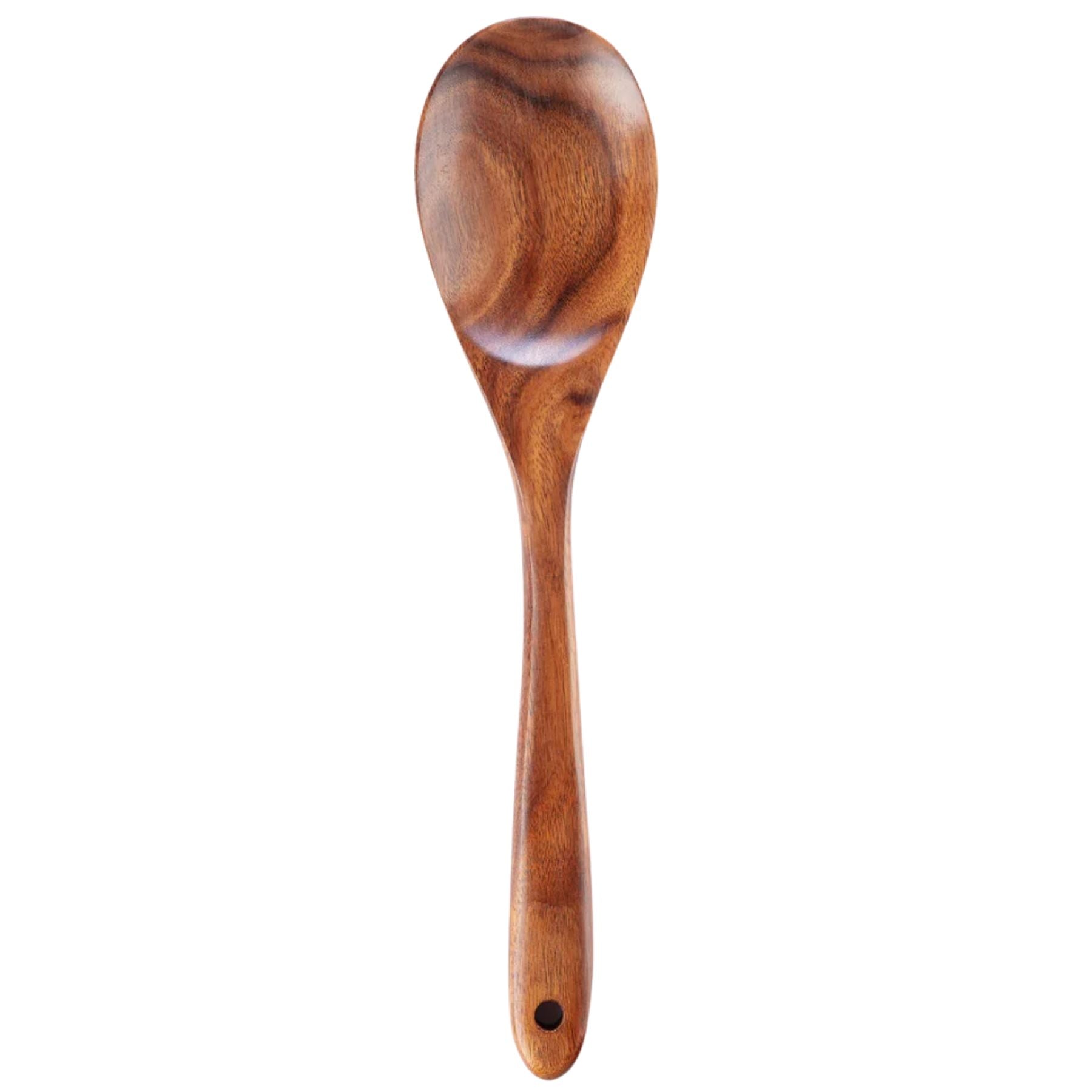 Teak Wood Utensil Large Spoon Replacement Part