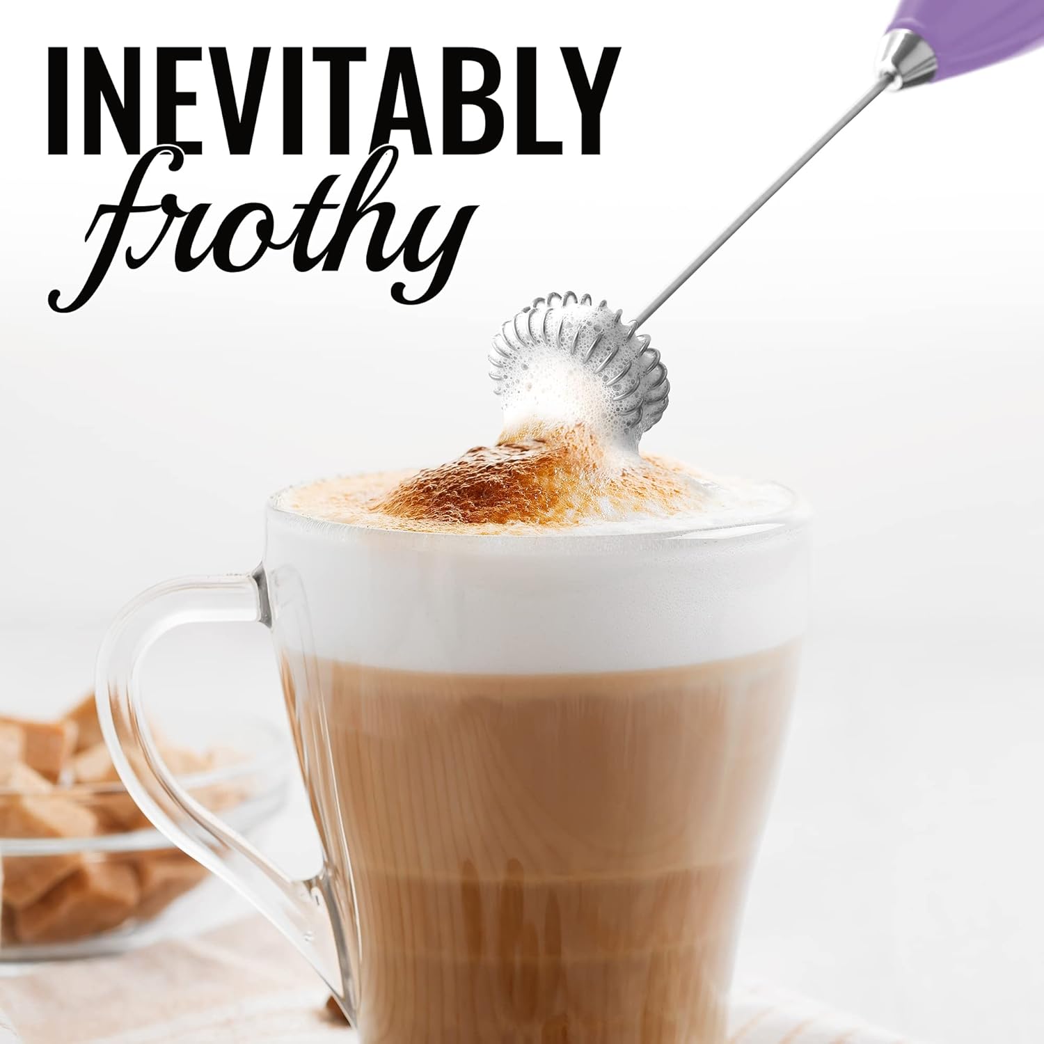 Powerful Double Whisk Frother – Inevitably Frothy Every Time by Zulay Kitchen