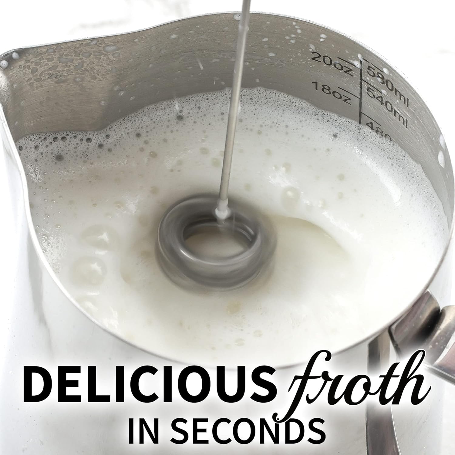 Get Creamy, Delicious Froth in Seconds Every Time by Zulay Kitchen