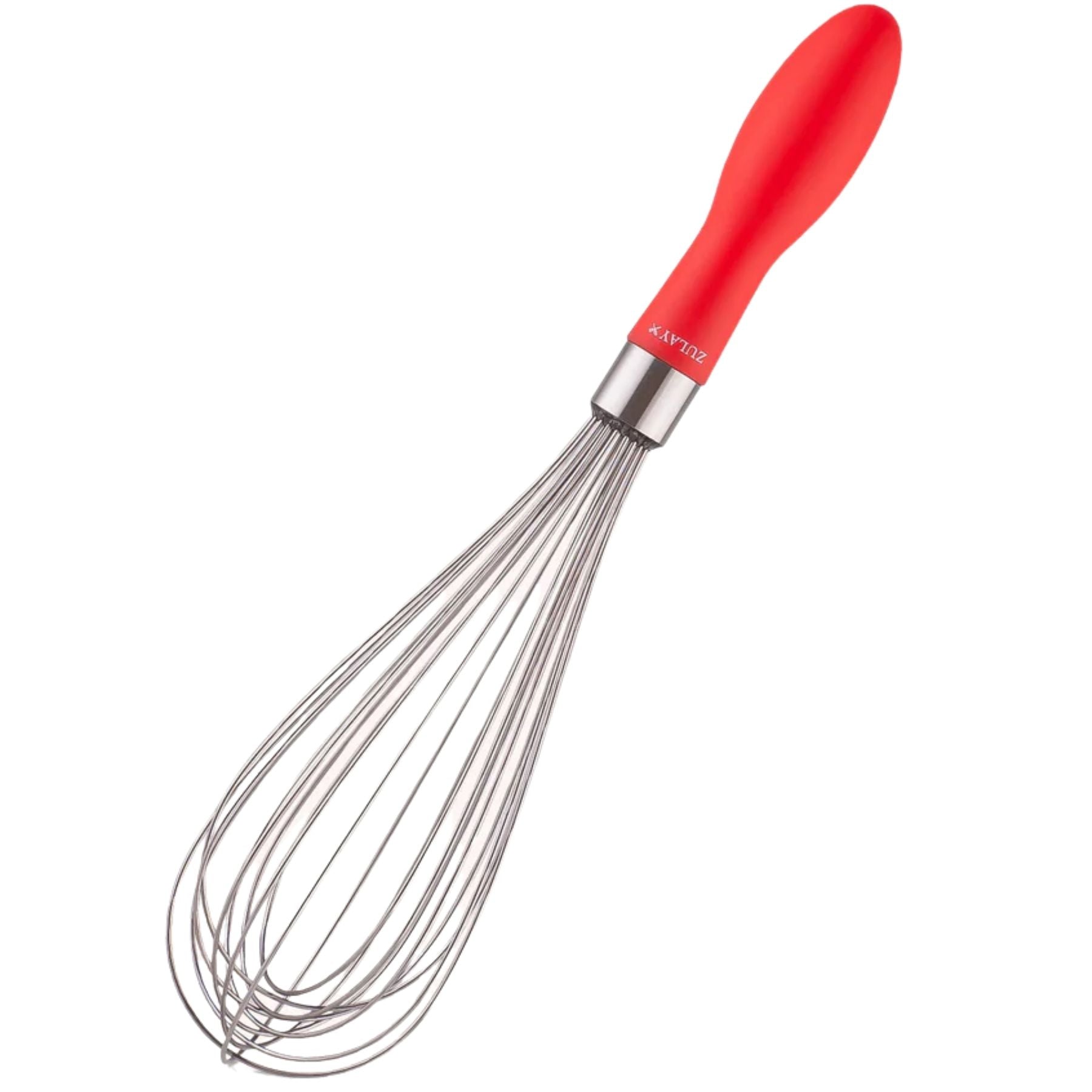 Balloon Whisk - 12" Red by Zulay Kitchen