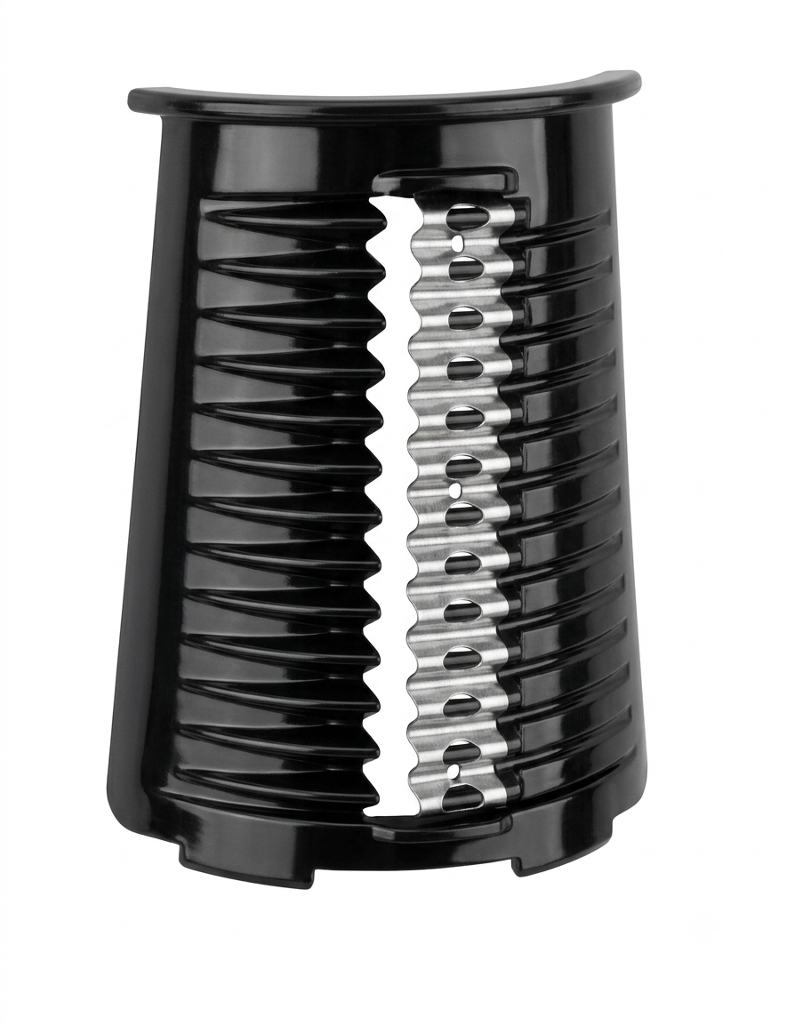ZK Cheese Grater Rotary - Classic - 5 Blades - Wavy Blade (Black) - Replacement Part