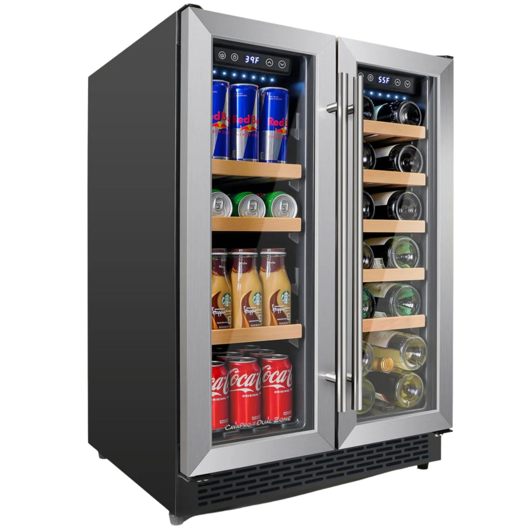 Zulay 24_CavaPro Dual Zone Wine Cooler Refrigerator by Zulay Kitchen
