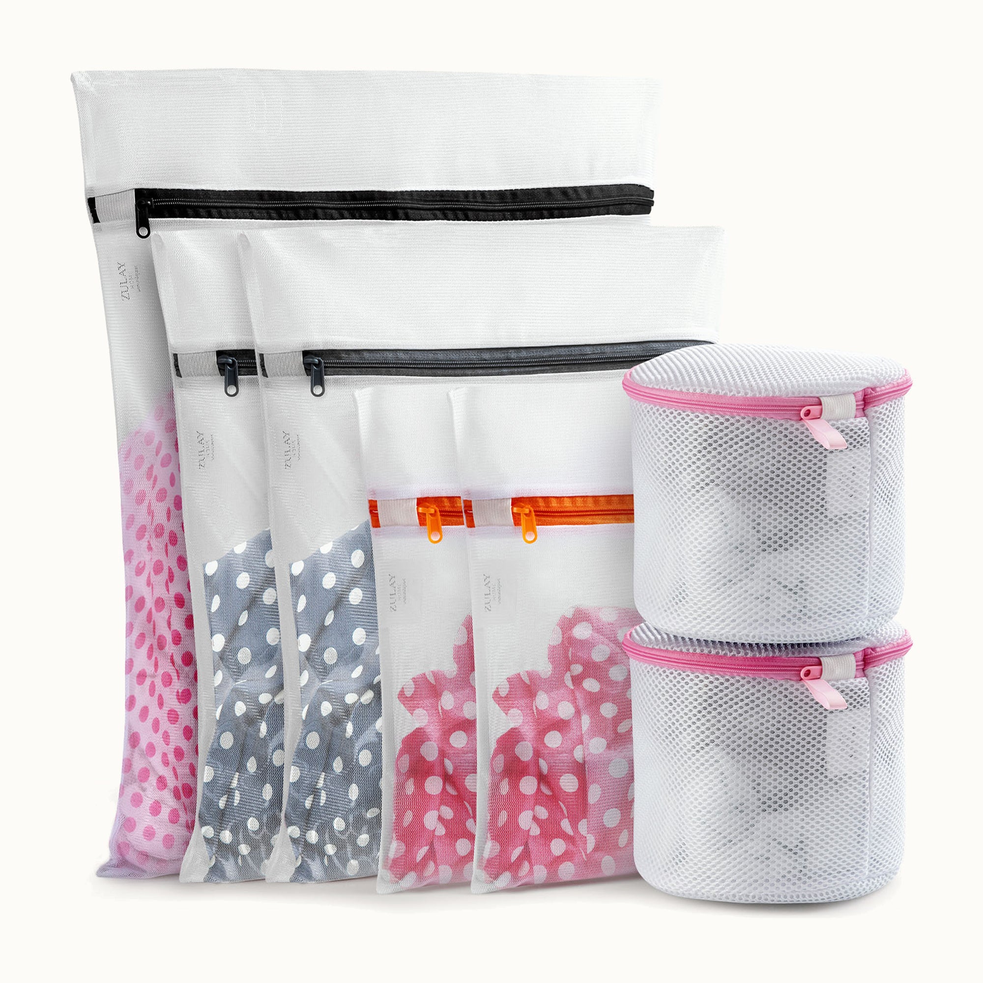 Mesh Laundry Bags 7 Mix Pack by Zulay Kitchen