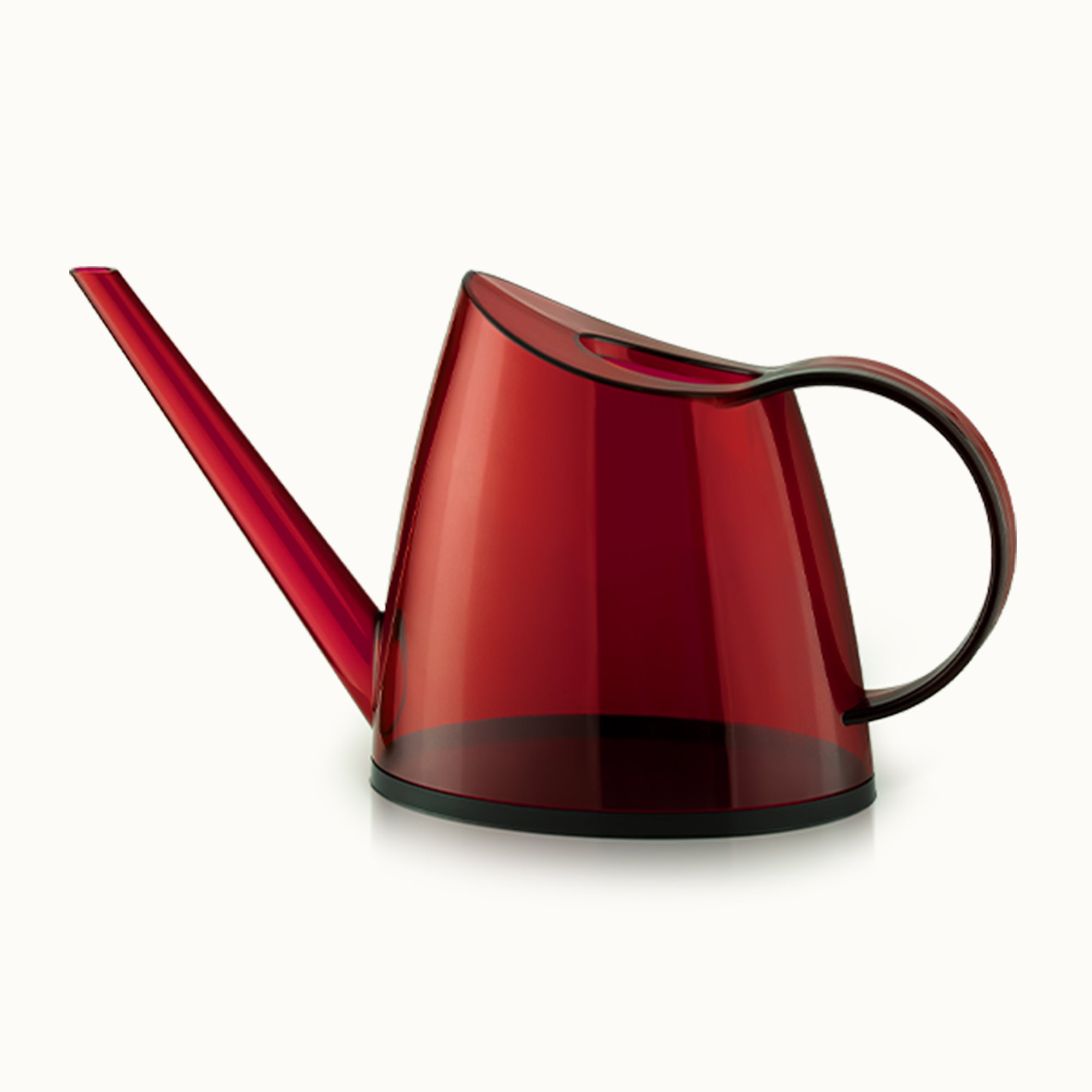 Zulay Home Small Watering Can Clear Red by Zulay Kitchen