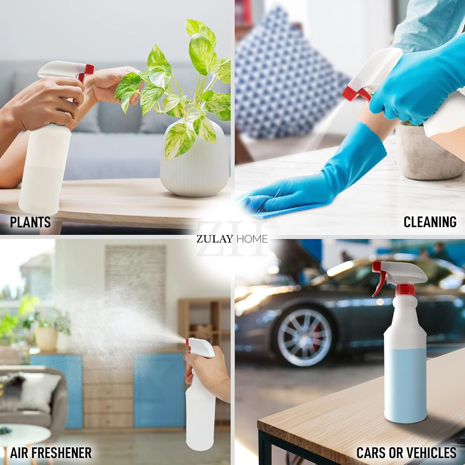 Ergonomic & Heavy-Duty Construction Spray Bottle by Zulay Home
