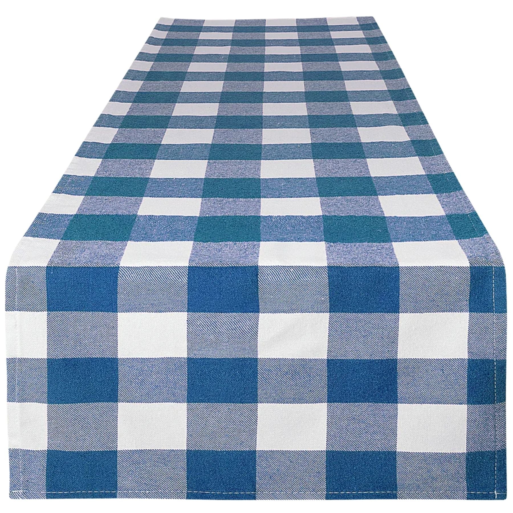 Table Runner Blue and White tab by Zulay KItchen