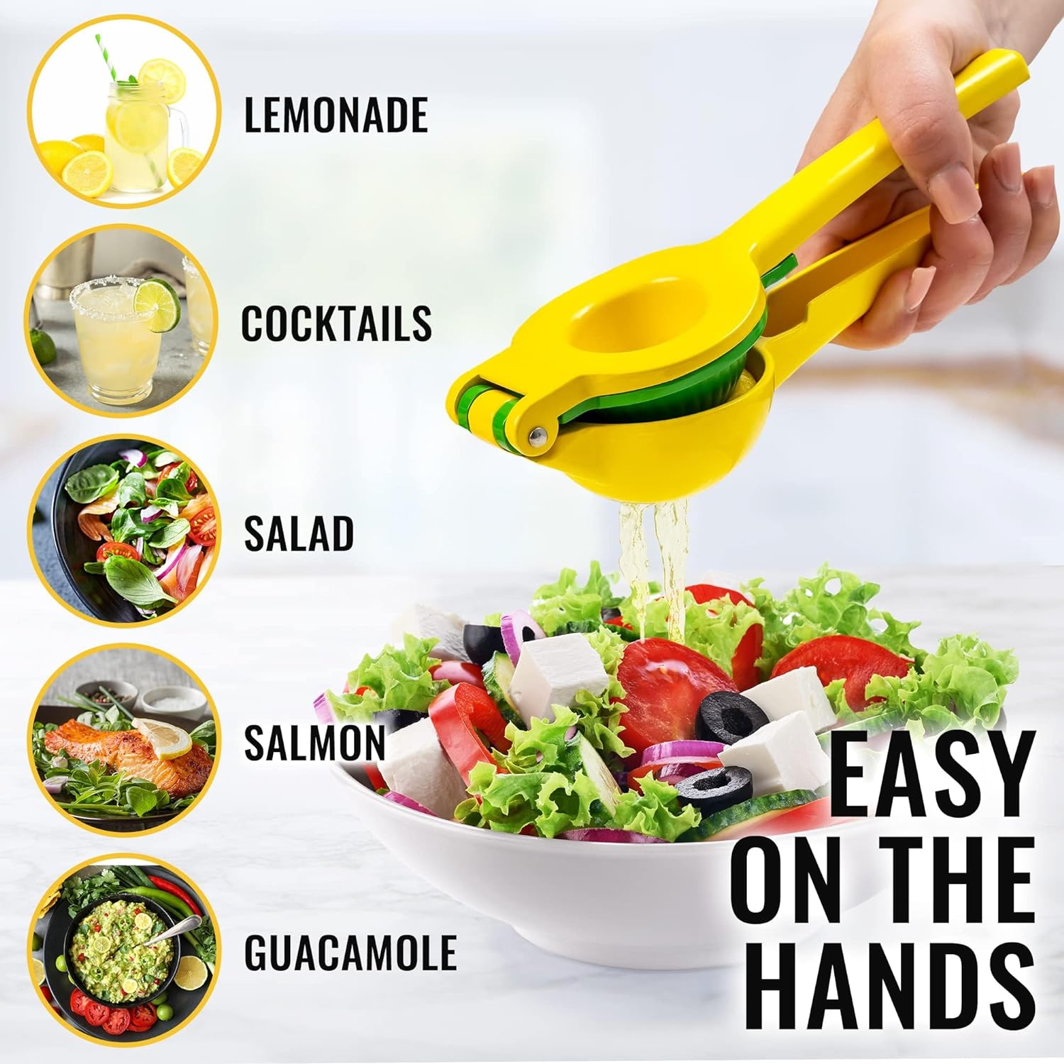 Easy-Use Lemon Juicer Squeezer by Zulay Kitchen