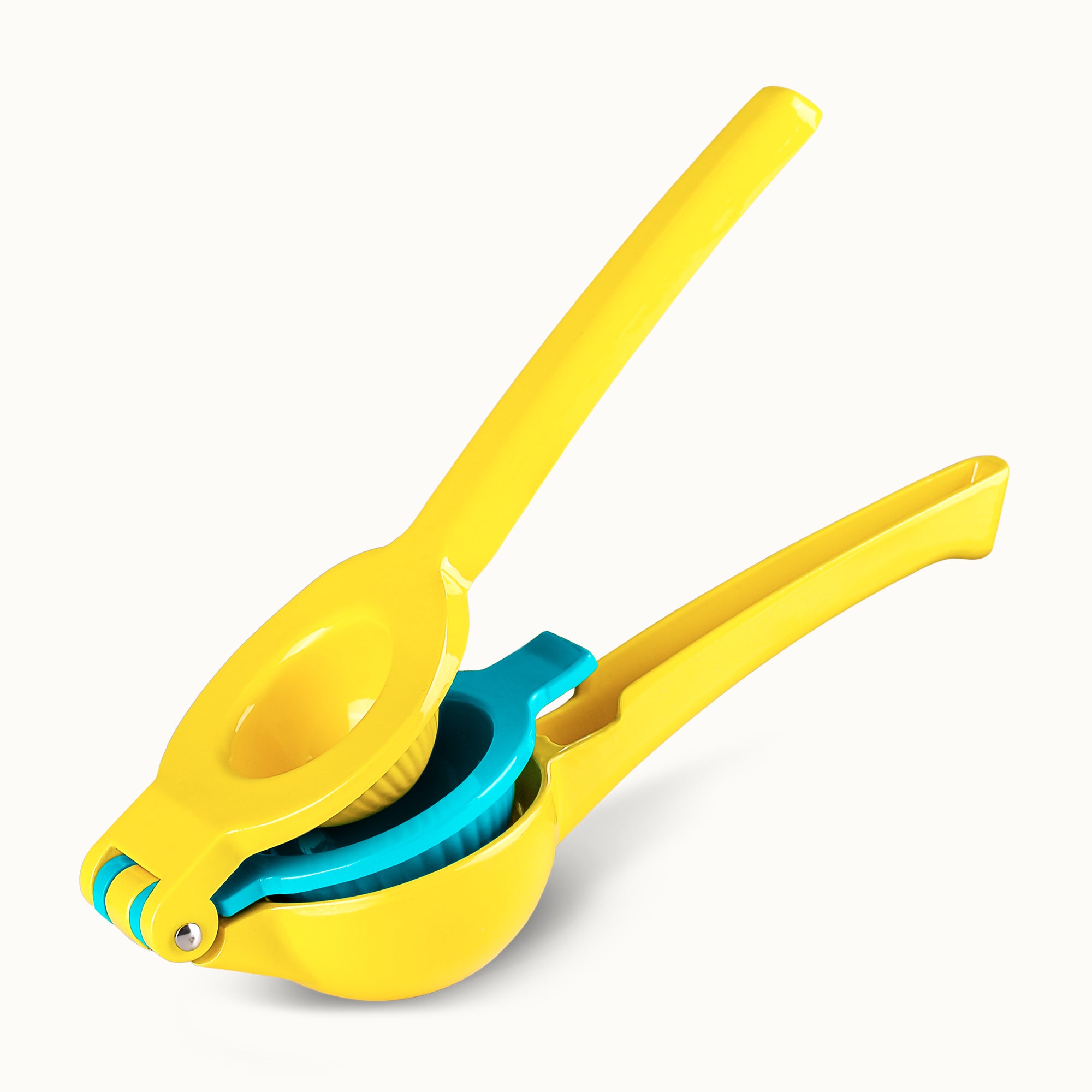Zulay 2-in-1 Lemon Squeezer Vibrant Yellow and Blue by Zulay Kitchen